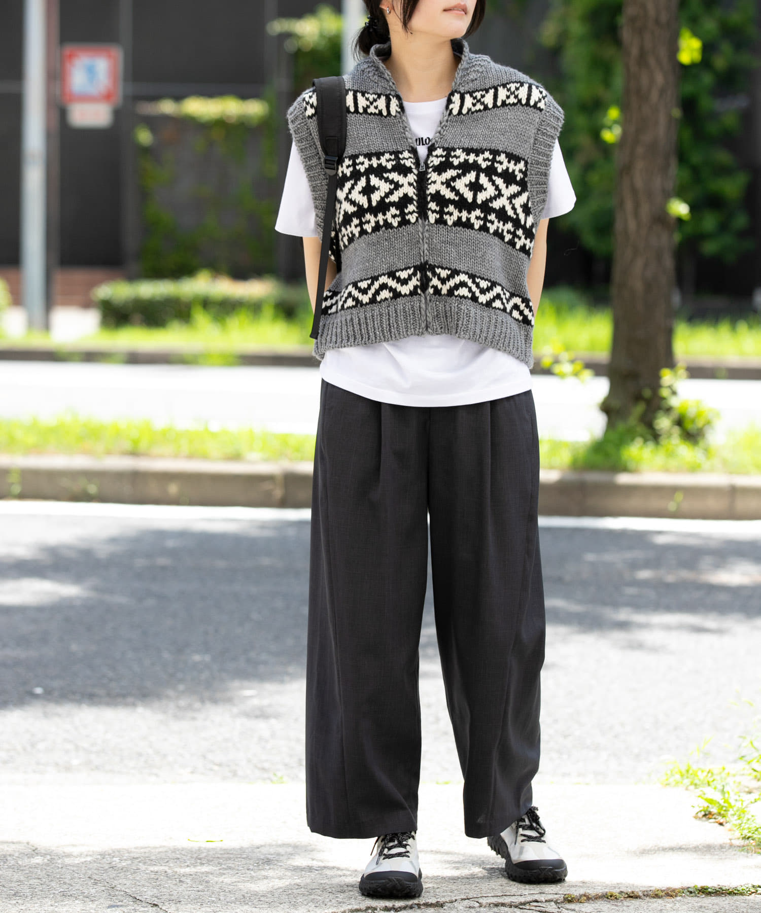 身長：169cm サイズ：one