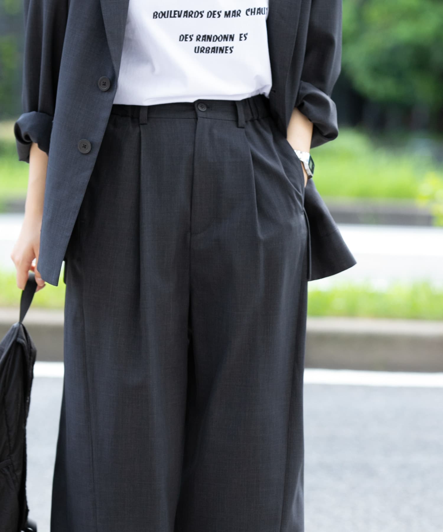 身長：169cm サイズ：one