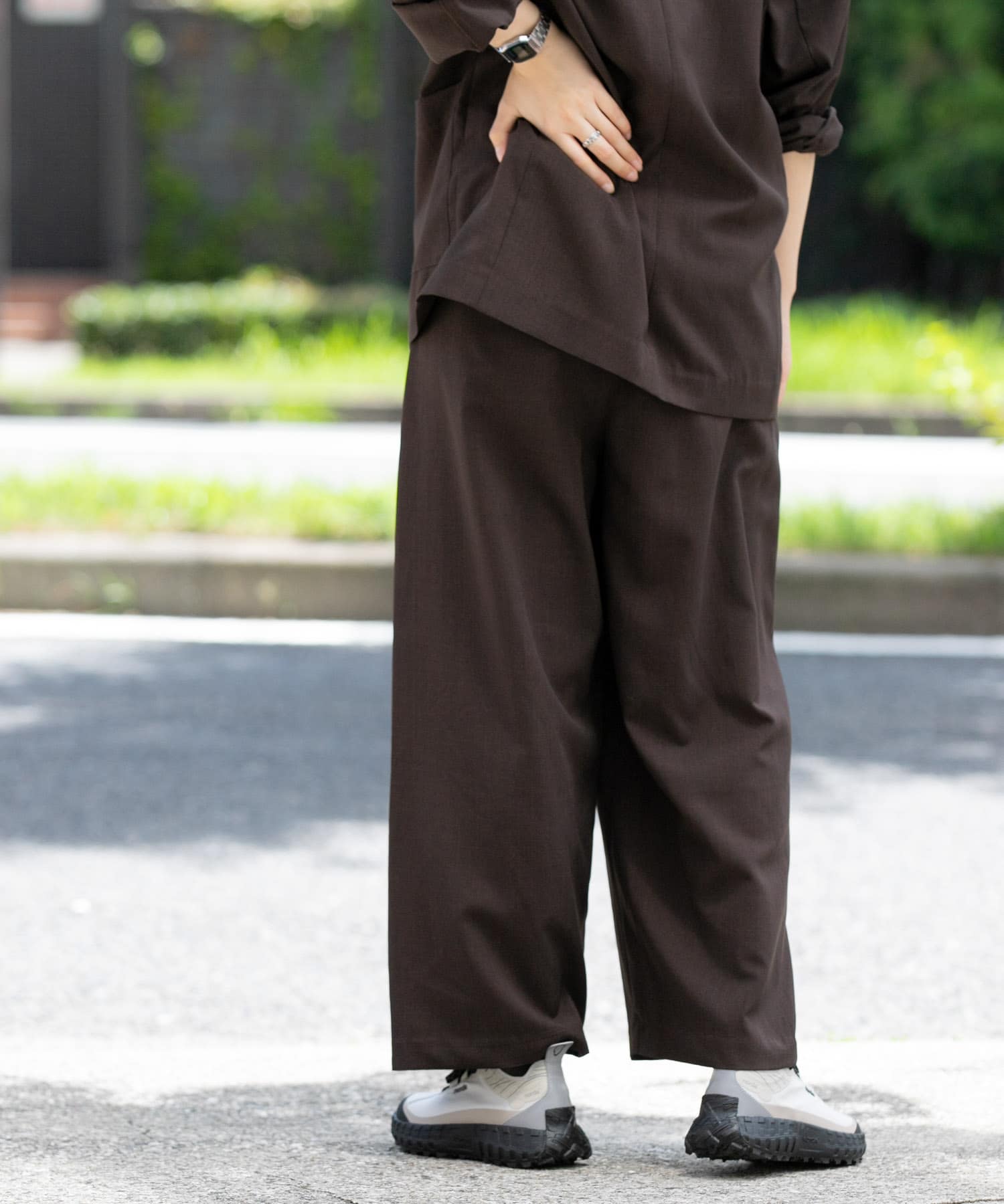 身長：169cm サイズ：one