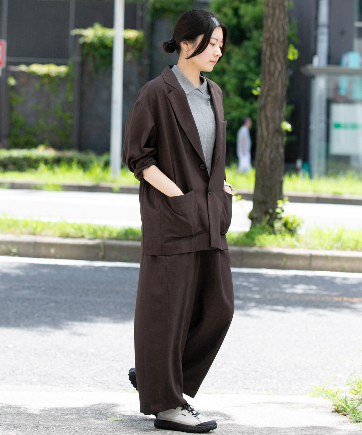 身長：169cm サイズ：one