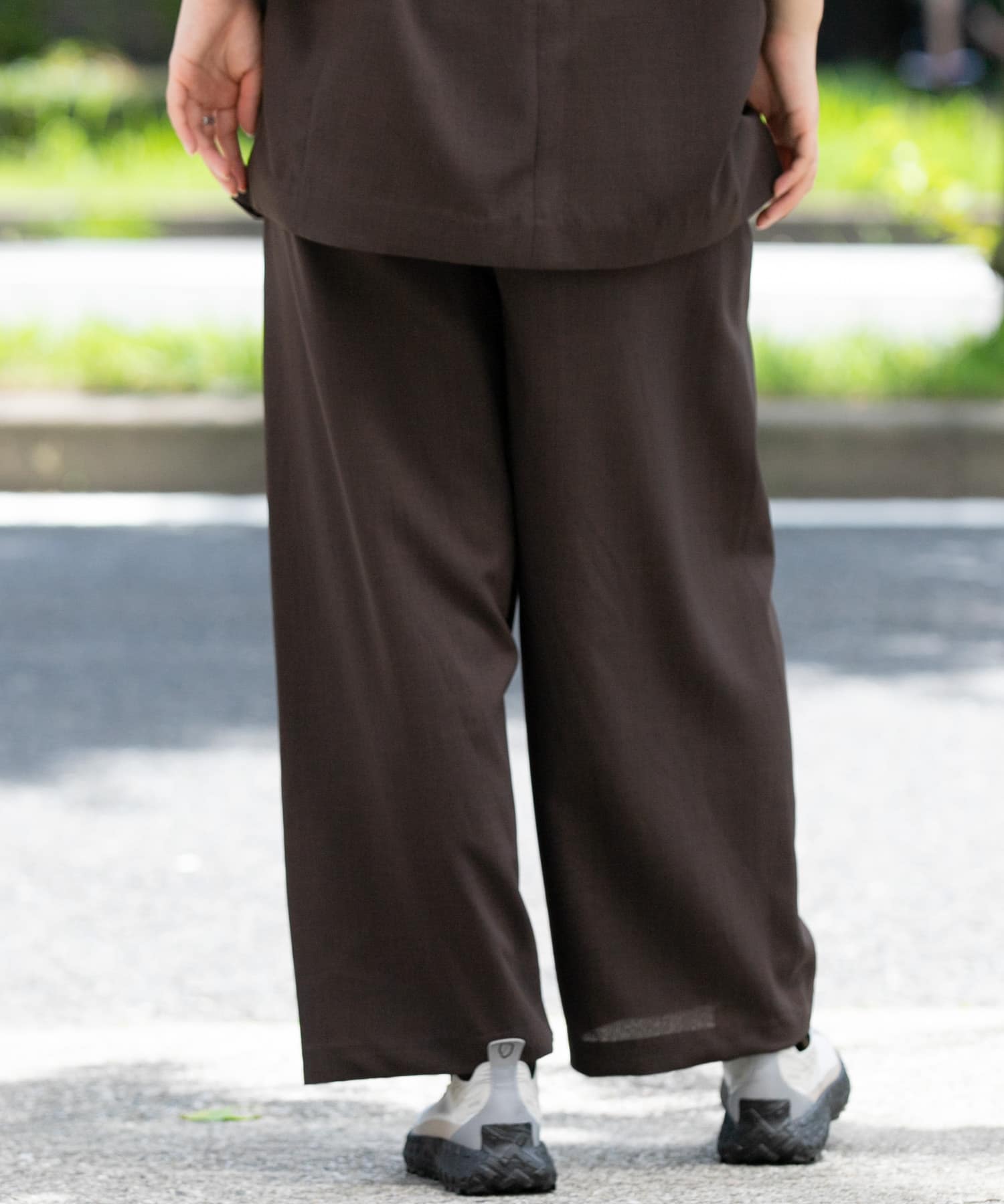 身長：169cm サイズ：one