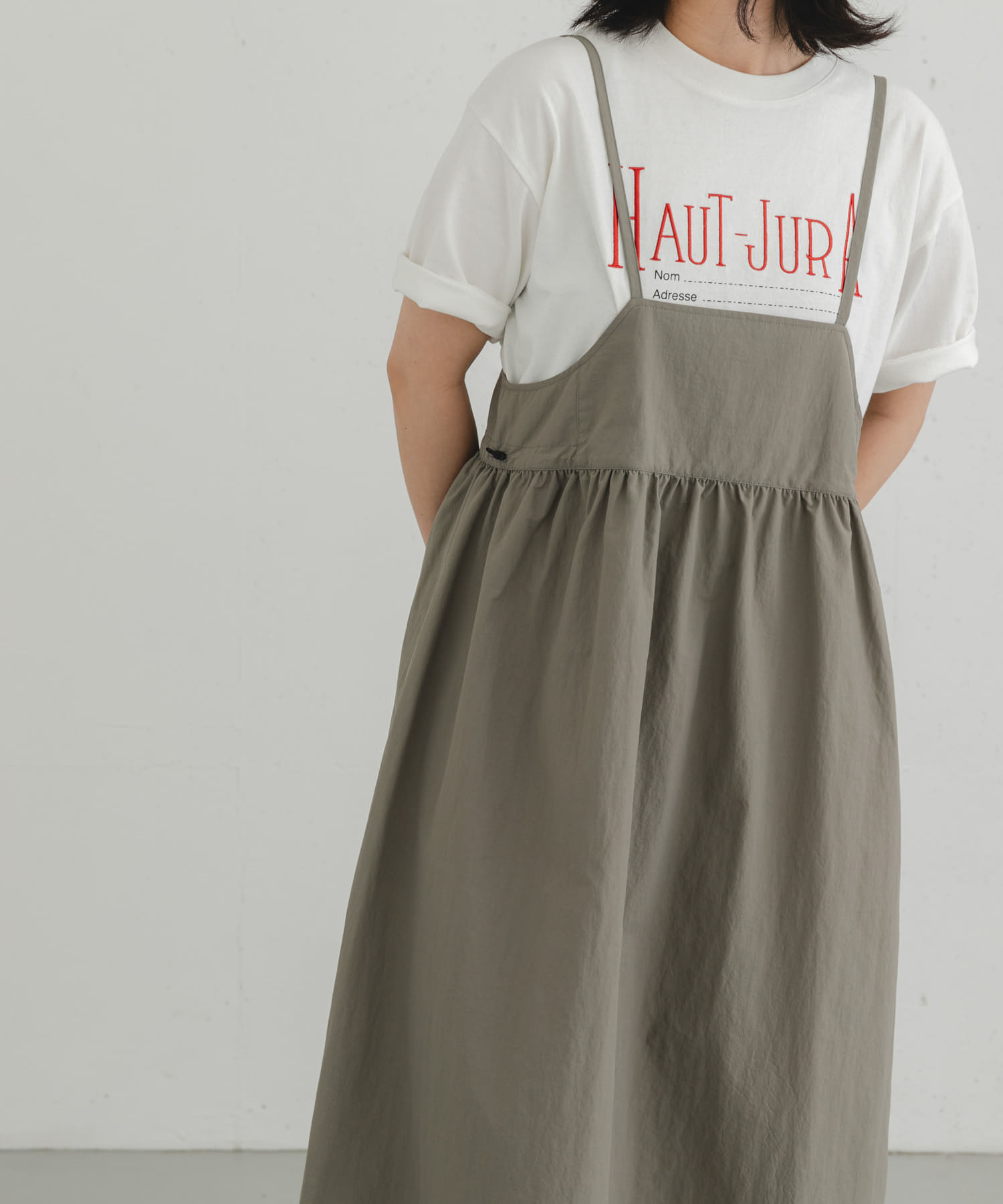 身長：169cm サイズ：one