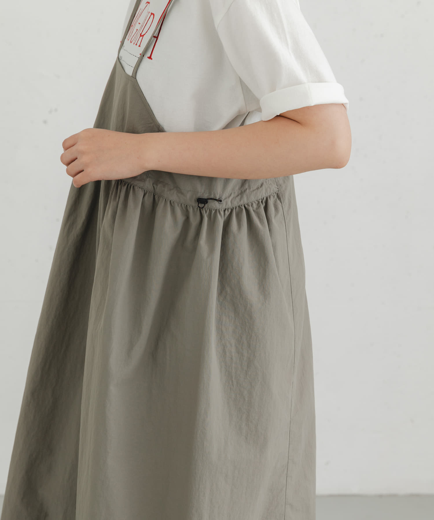 身長：169cm サイズ：one