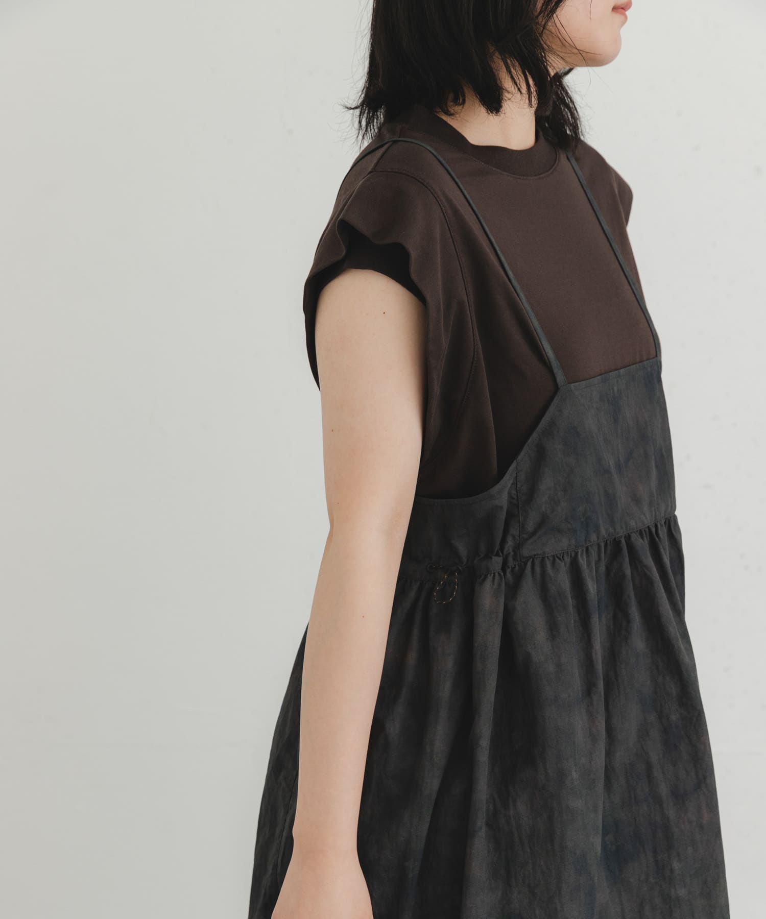 身長：169cm サイズ：one