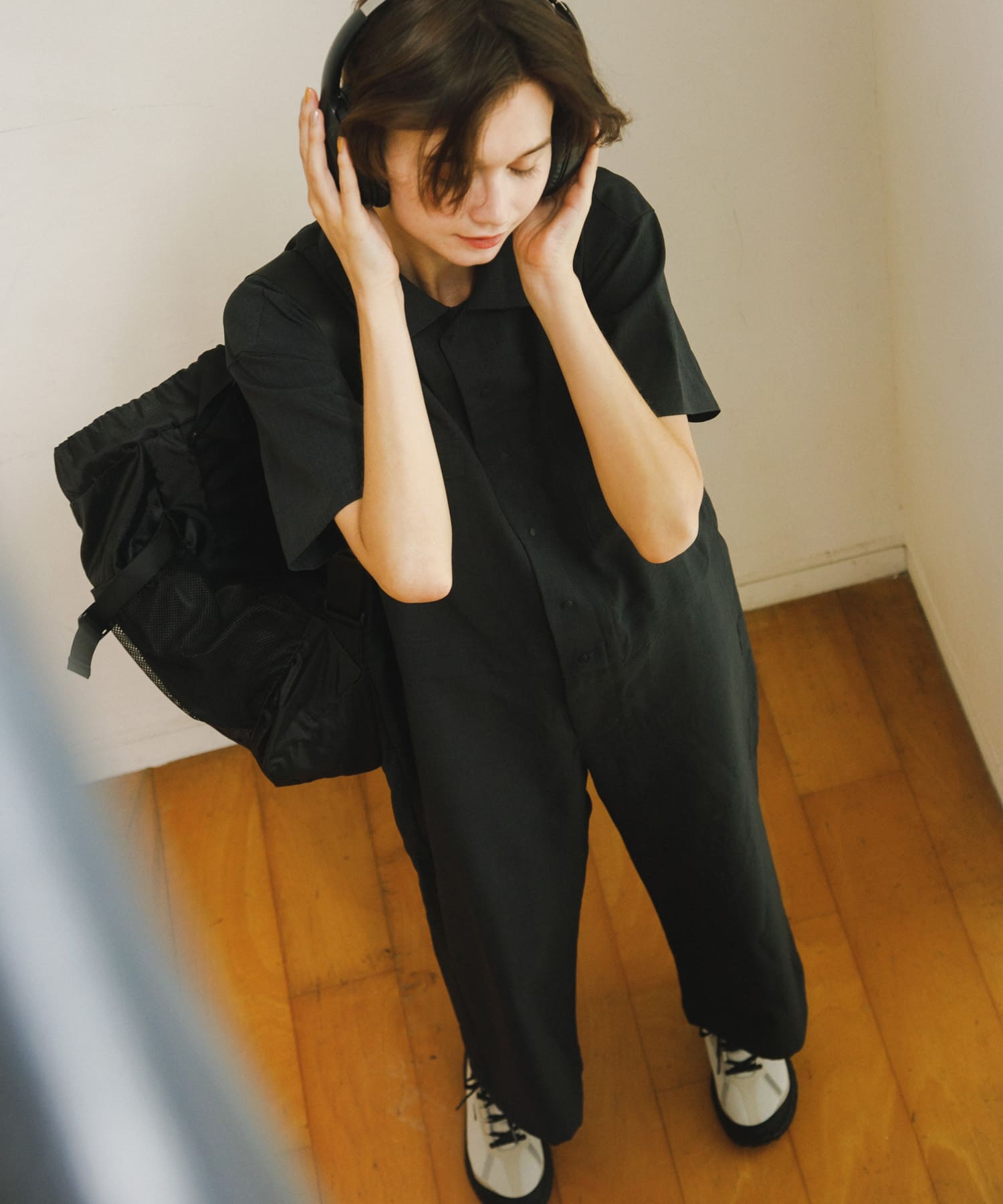 身長：175cm サイズ：one