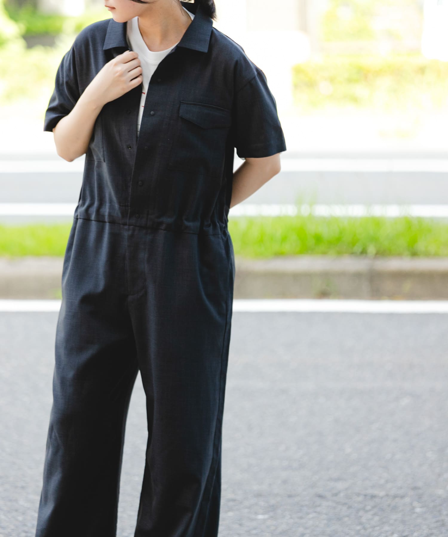 身長：169cm サイズ：one