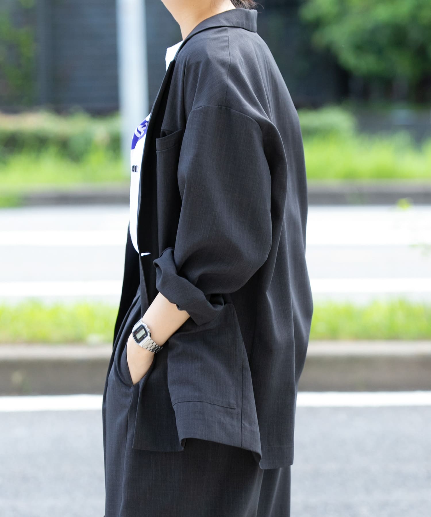 身長：169cm サイズ：one