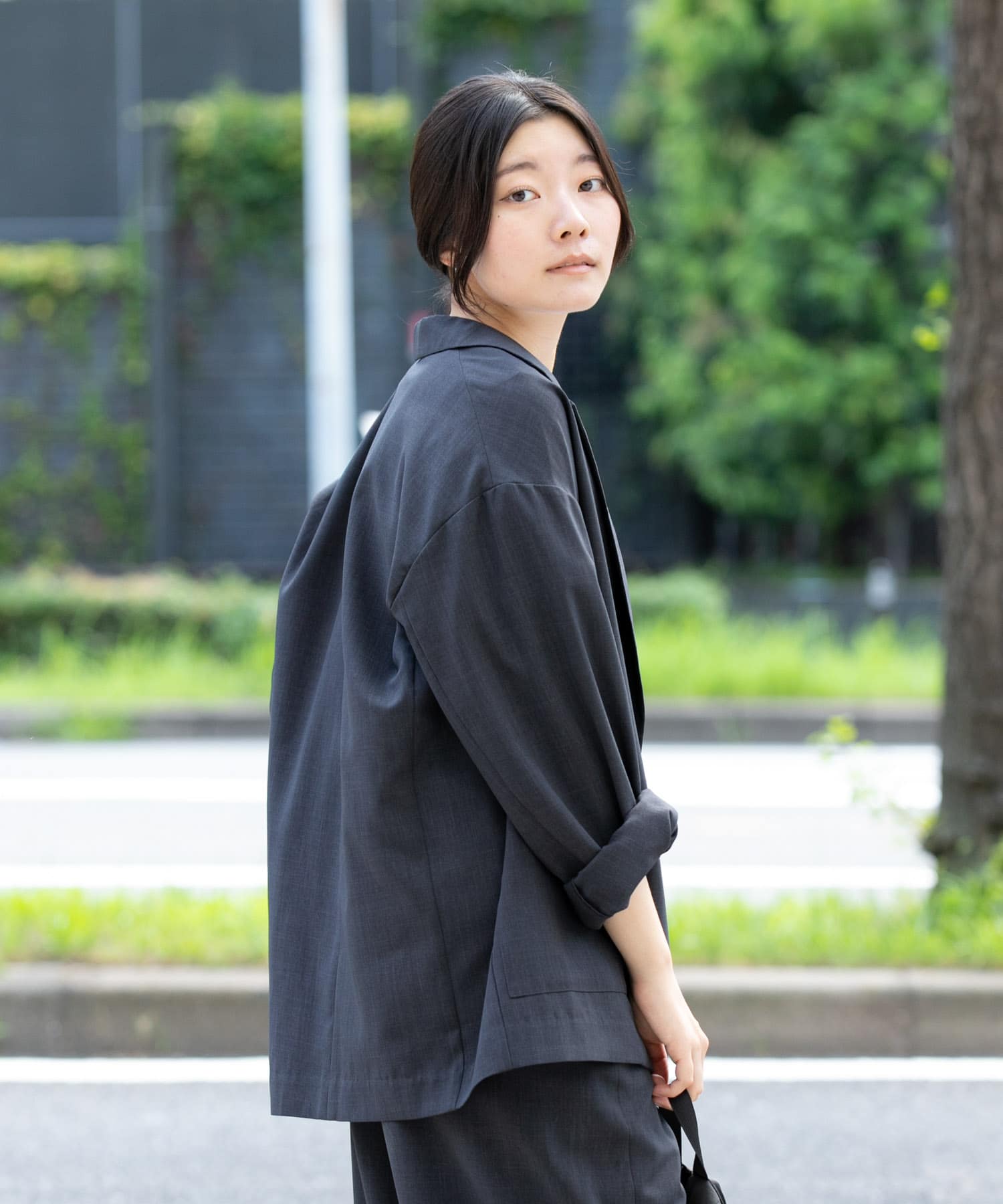 身長：169cm サイズ：one