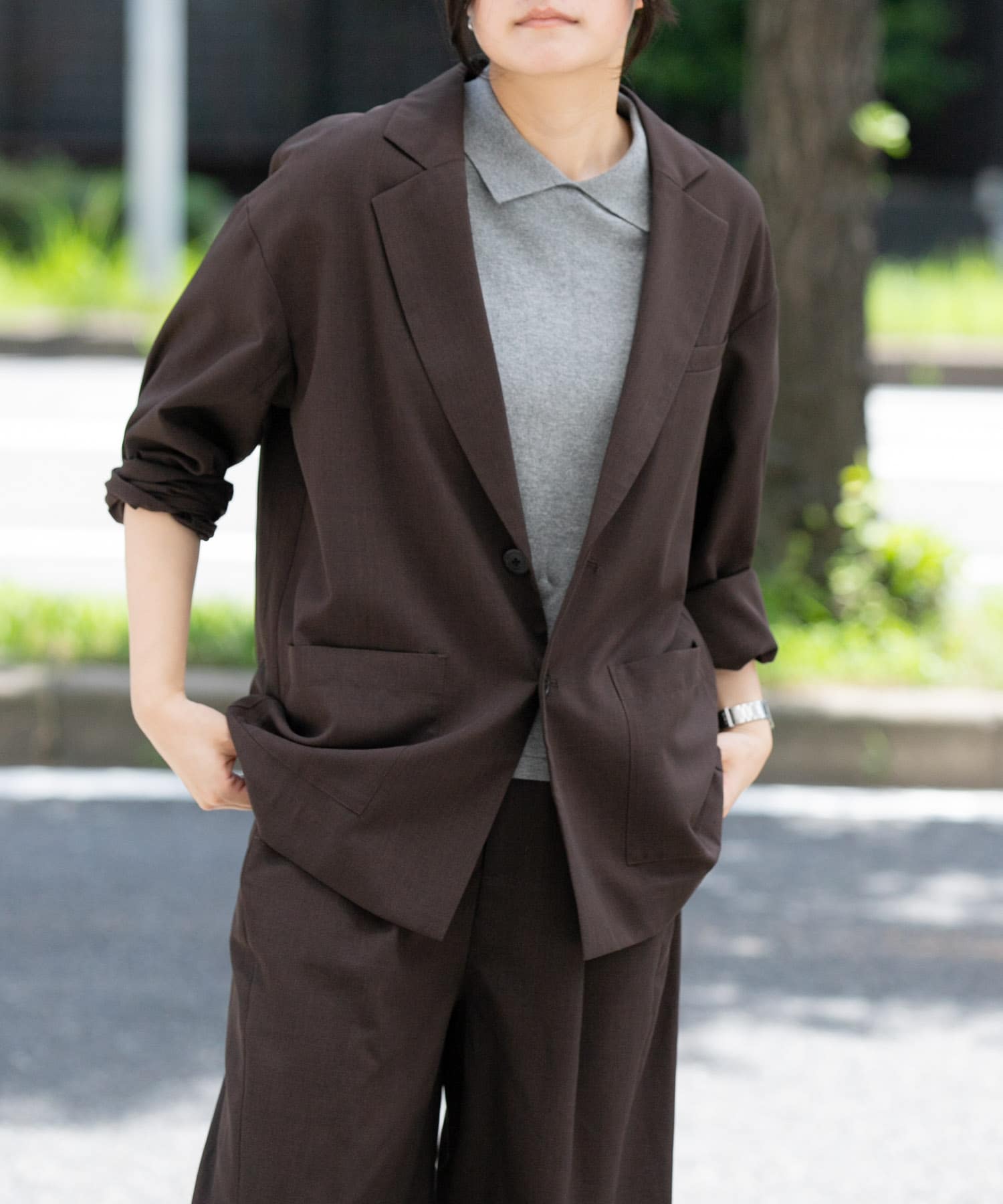 身長：169cm サイズ：one