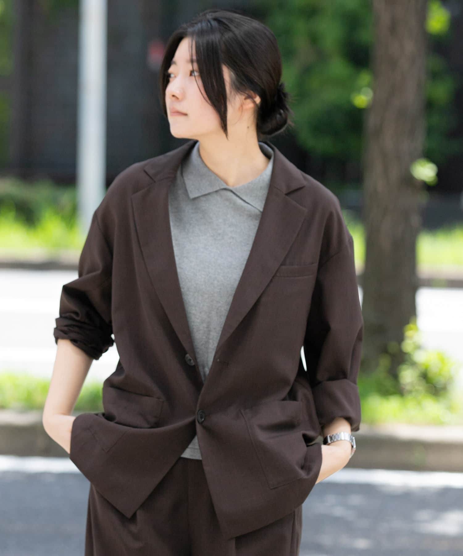 身長：169cm サイズ：one