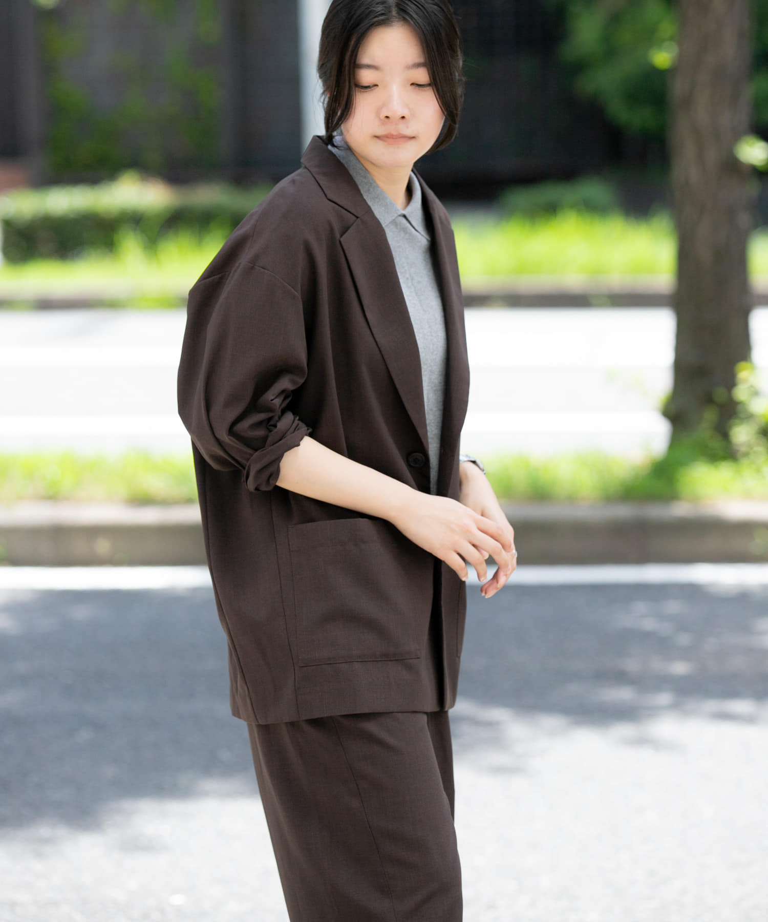身長：169cm サイズ：one