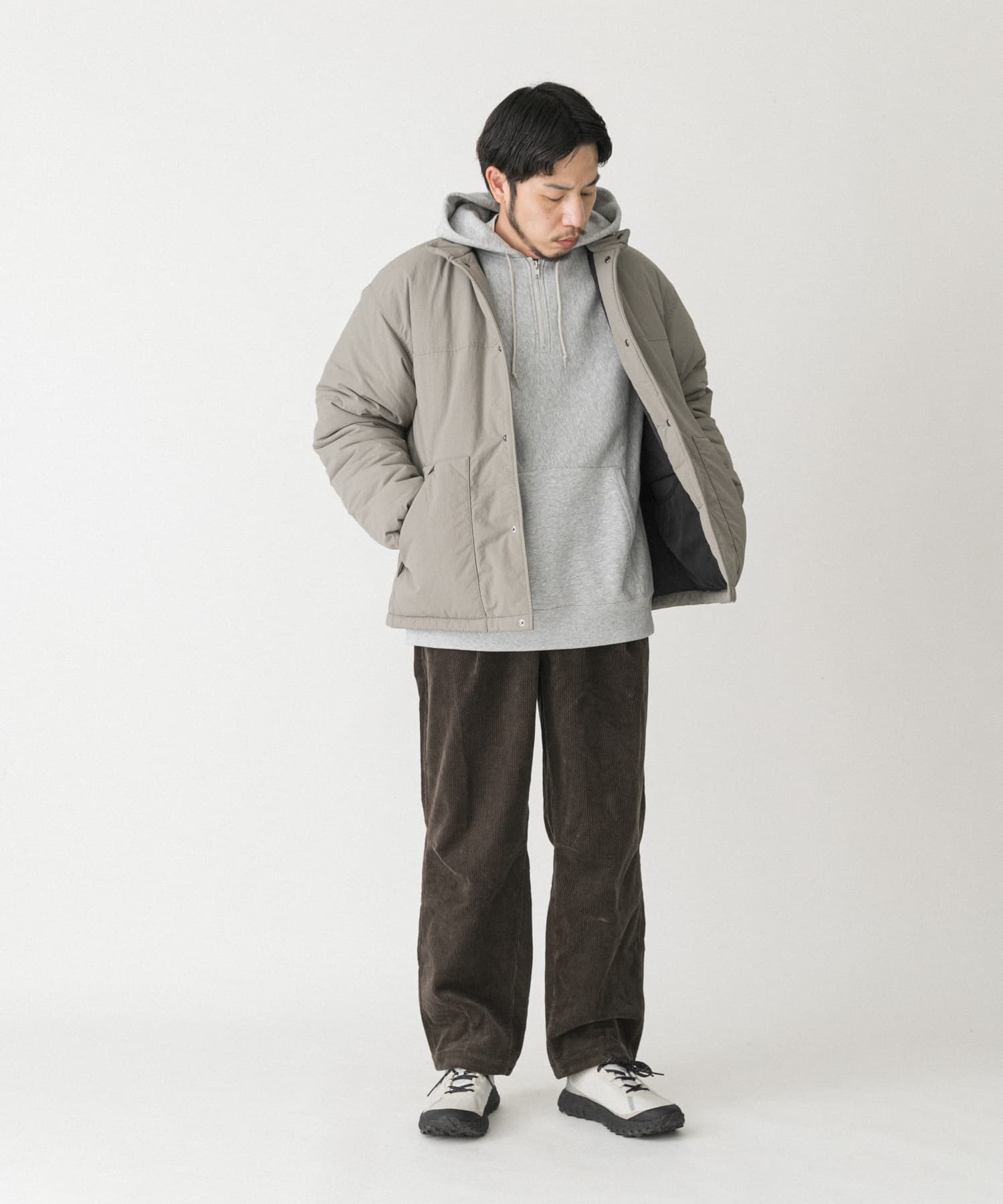 身長：179cm サイズ：L