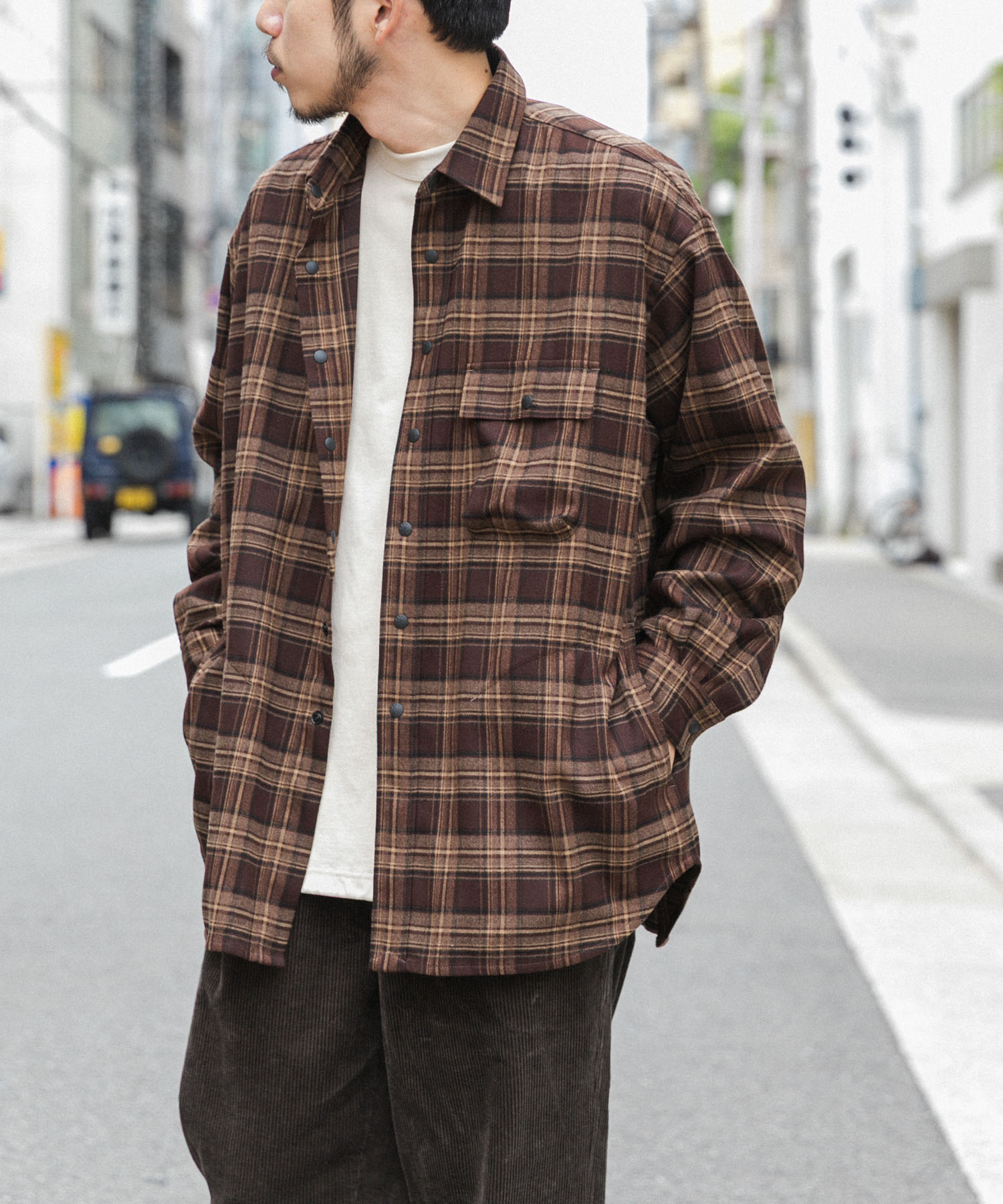身長：172cm サイズ：L