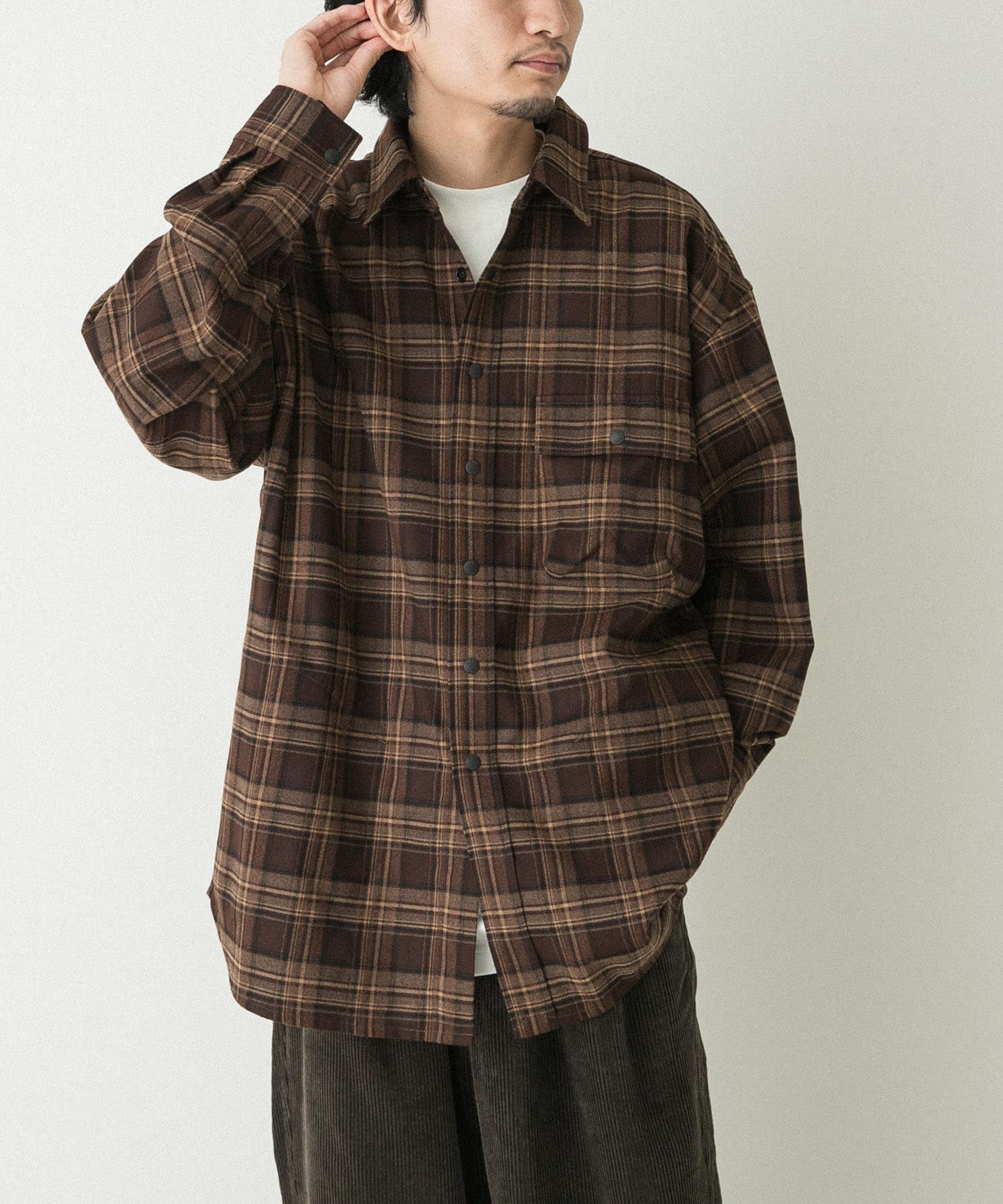 身長：172cm サイズ：L