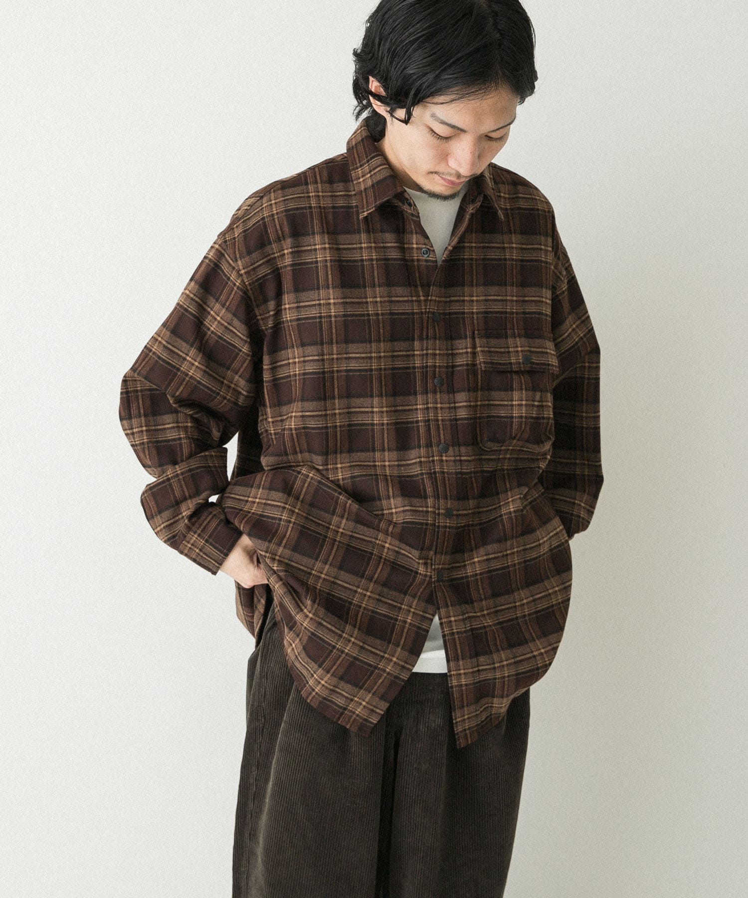 身長：172cm サイズ：L