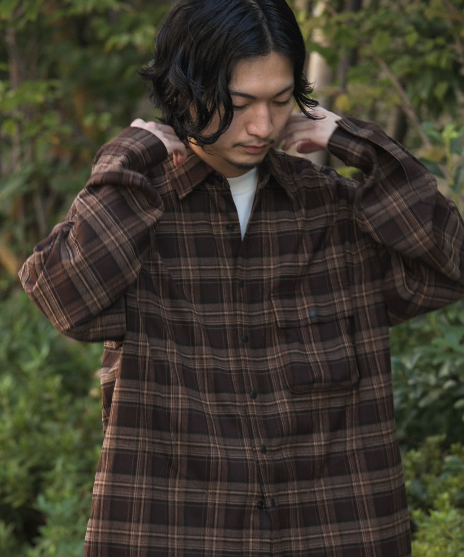 身長：172cm サイズ：L