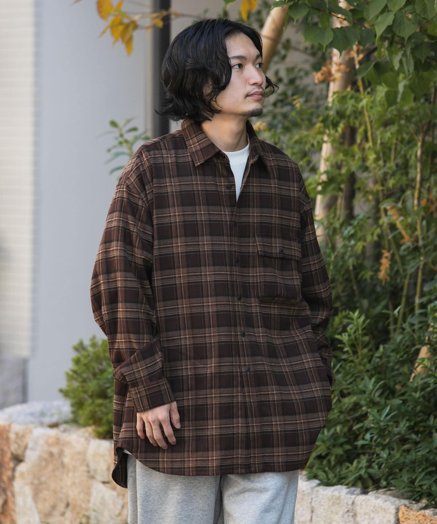 身長：172cm サイズ：L