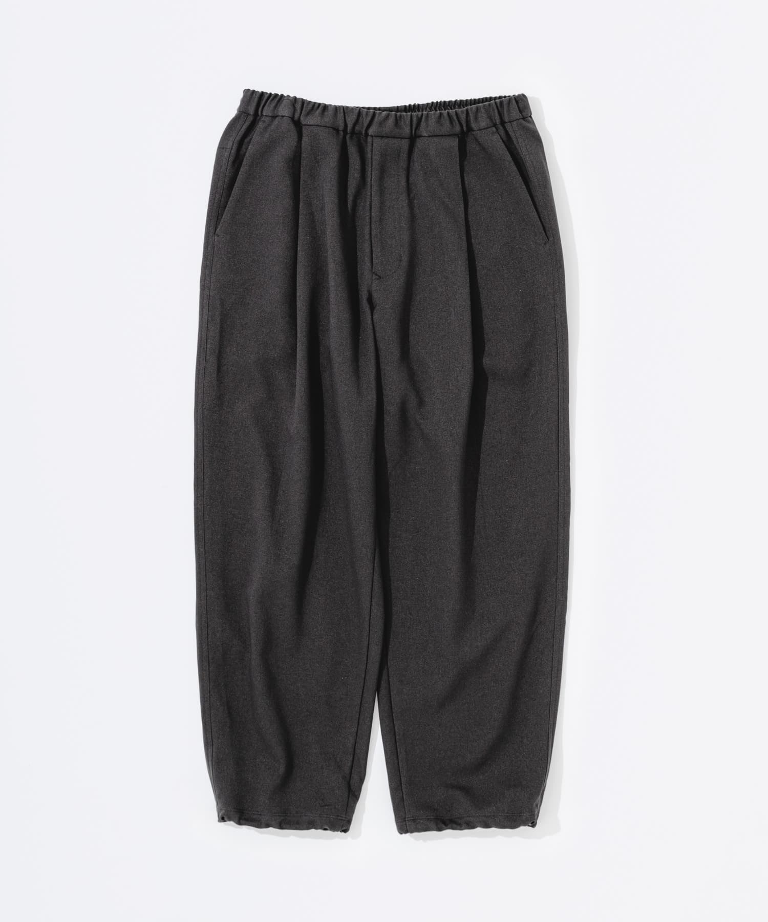 ウールライクイージーパンツ チャコール M