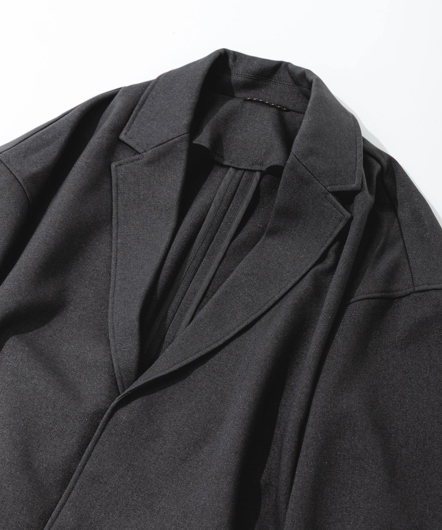 ウールライクジャケット チャコール M