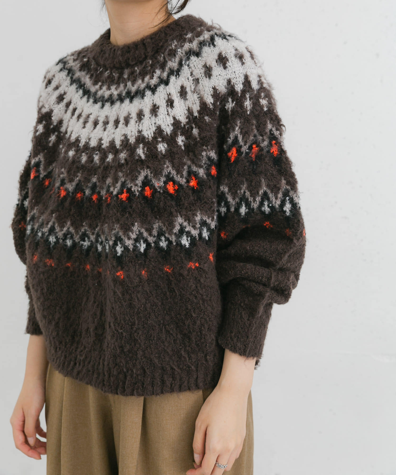 身長：169cm サイズ：one