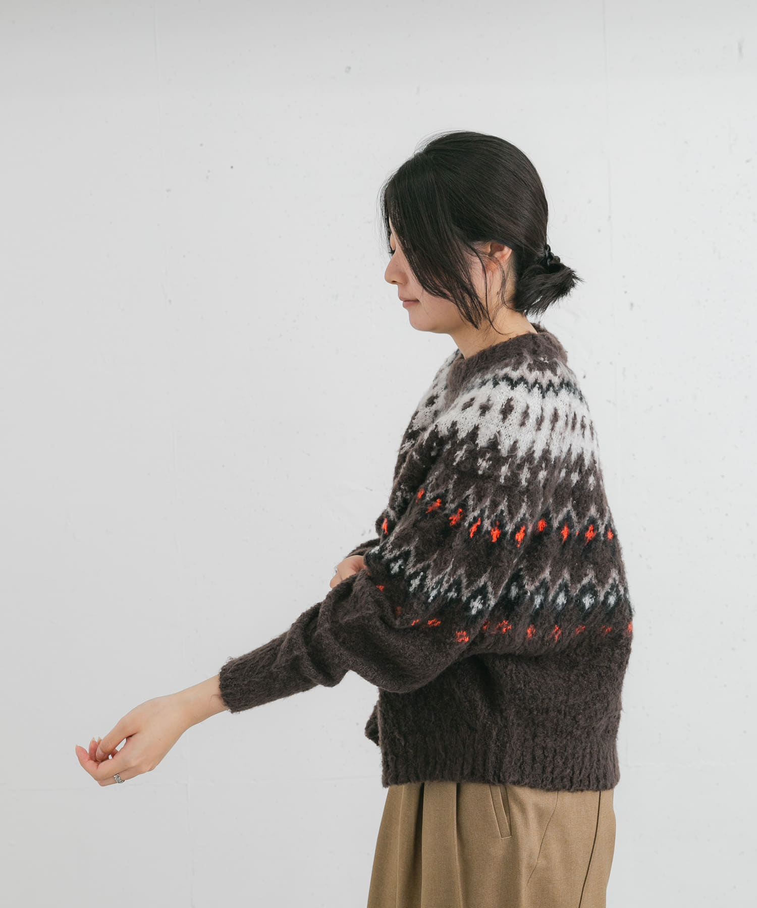 身長：169cm サイズ：one