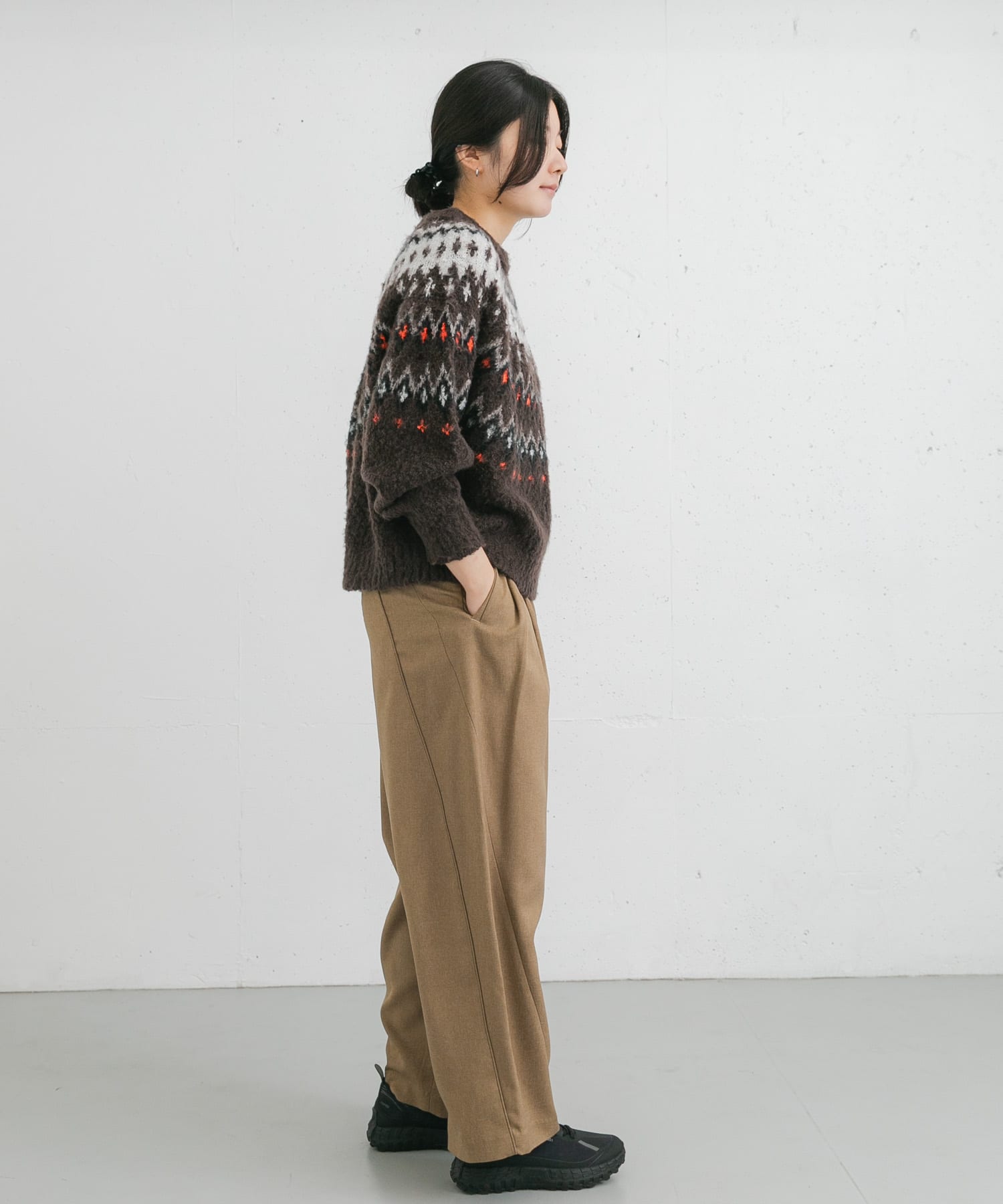 身長：169cm サイズ：one