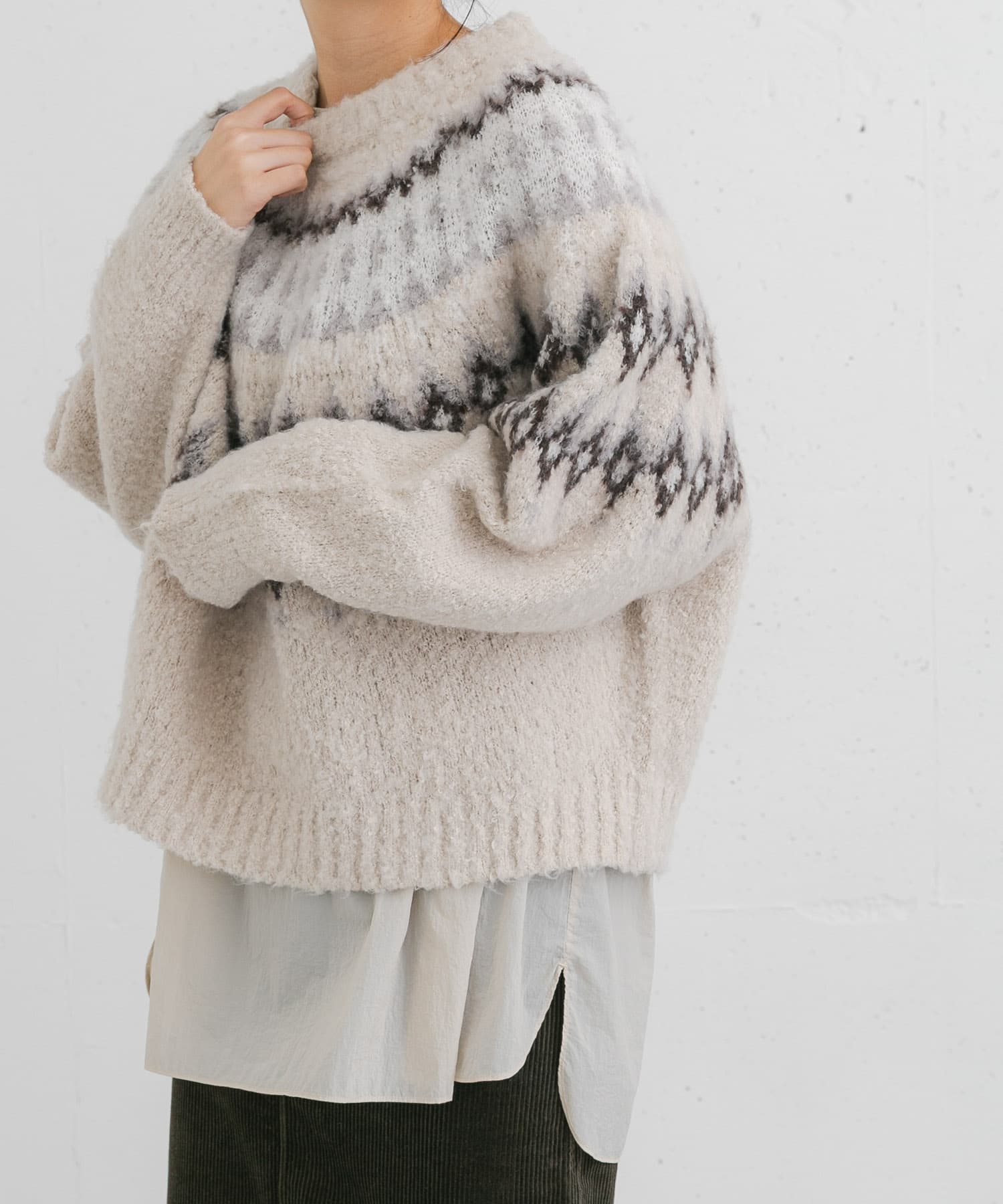 身長：169cm サイズ：one