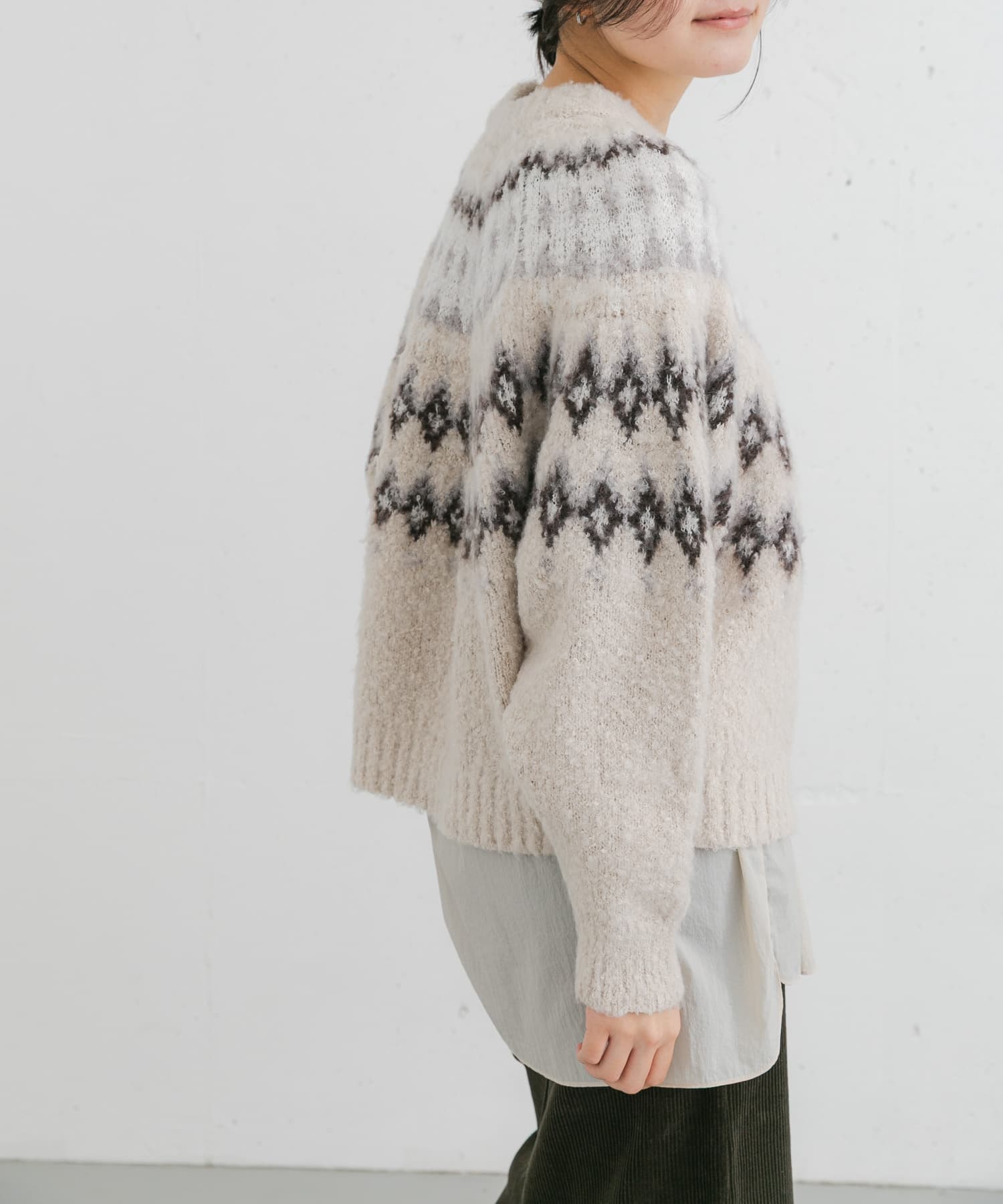 身長：169cm サイズ：one