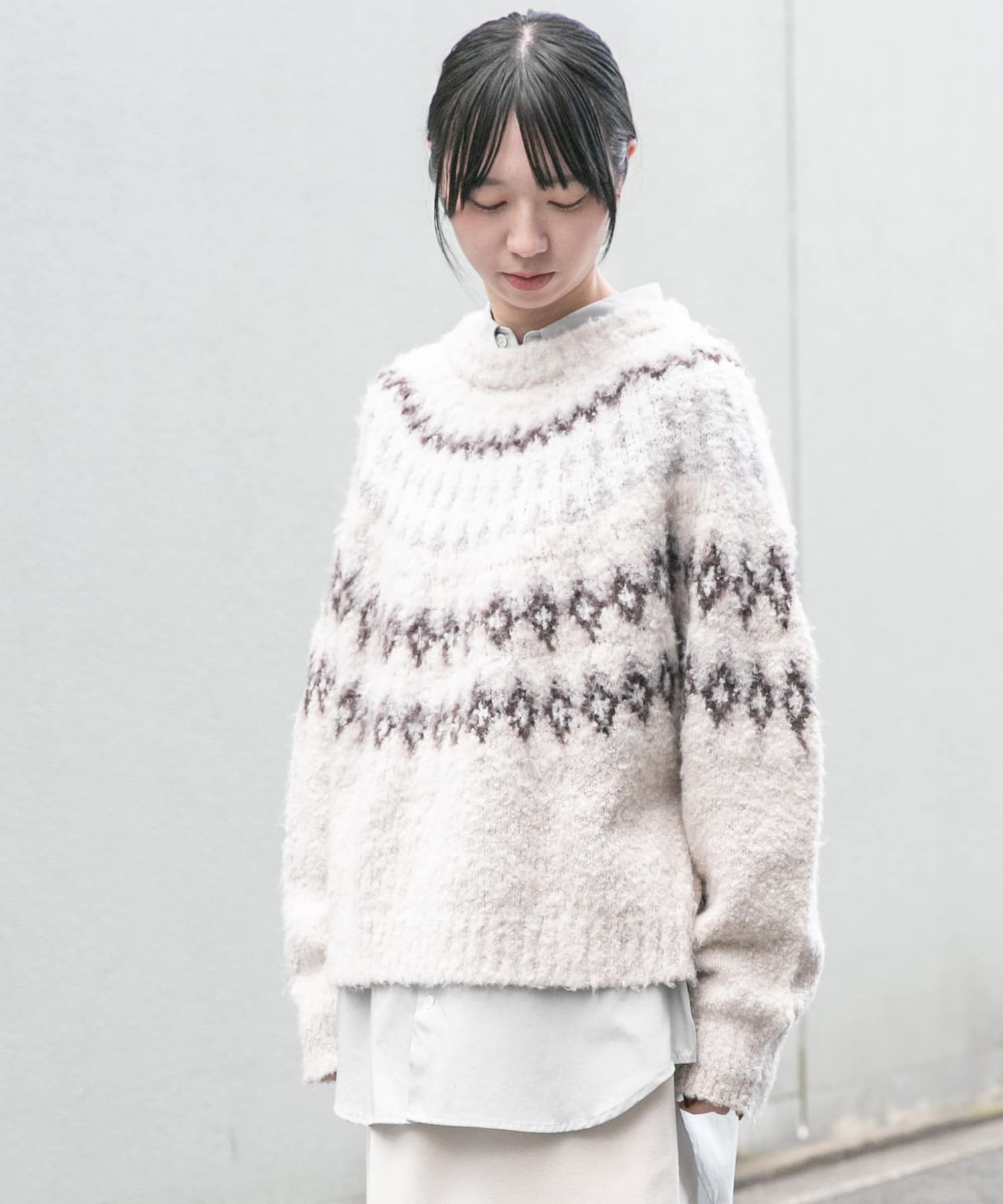 身長：161cm サイズ：one