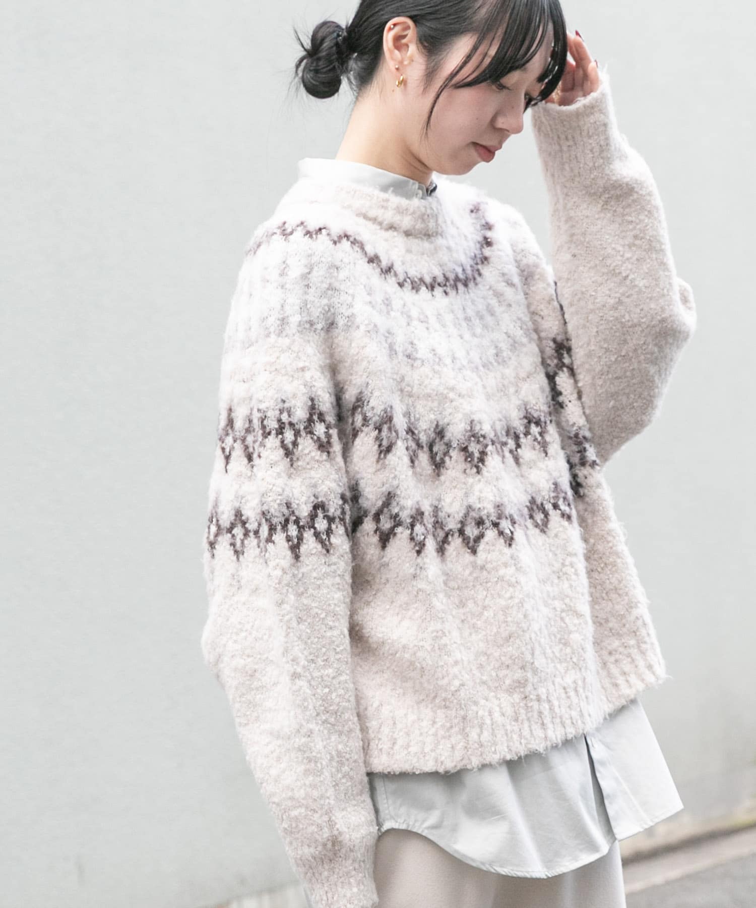 身長：161cm サイズ：one