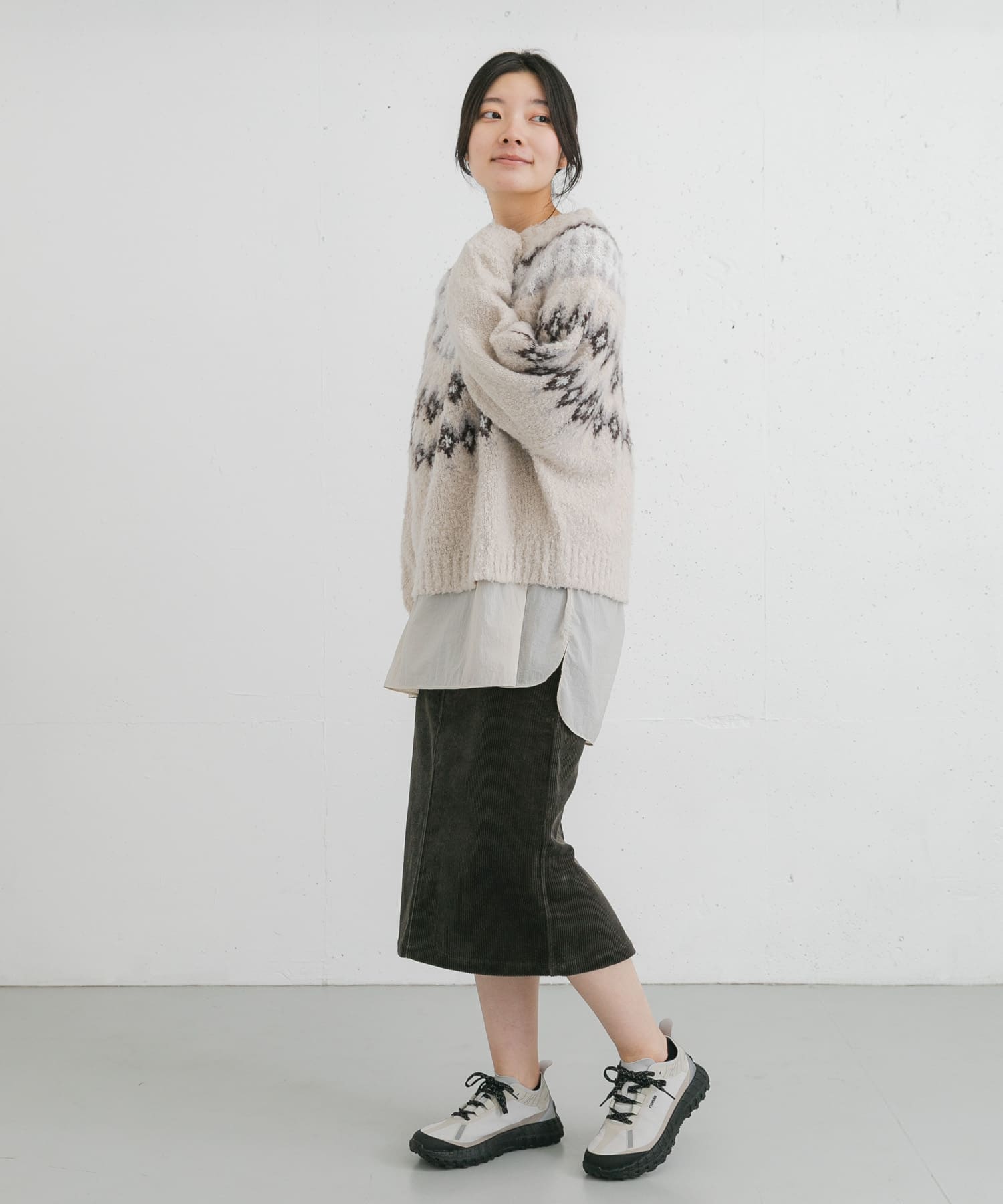 身長：169cm サイズ：one