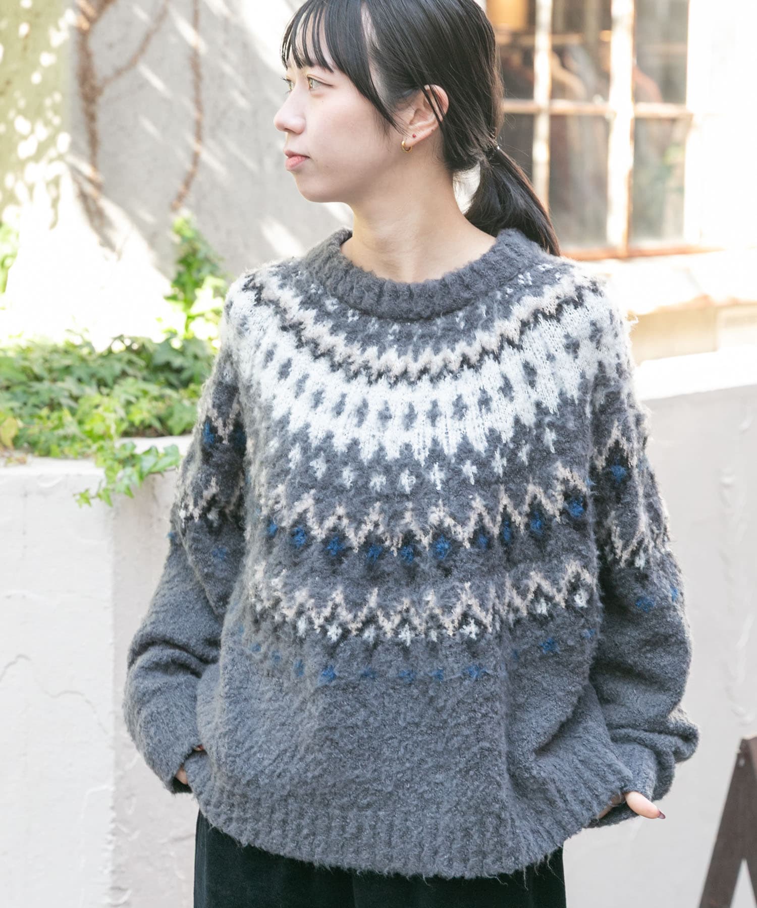 ノルディックニットプルオーバー