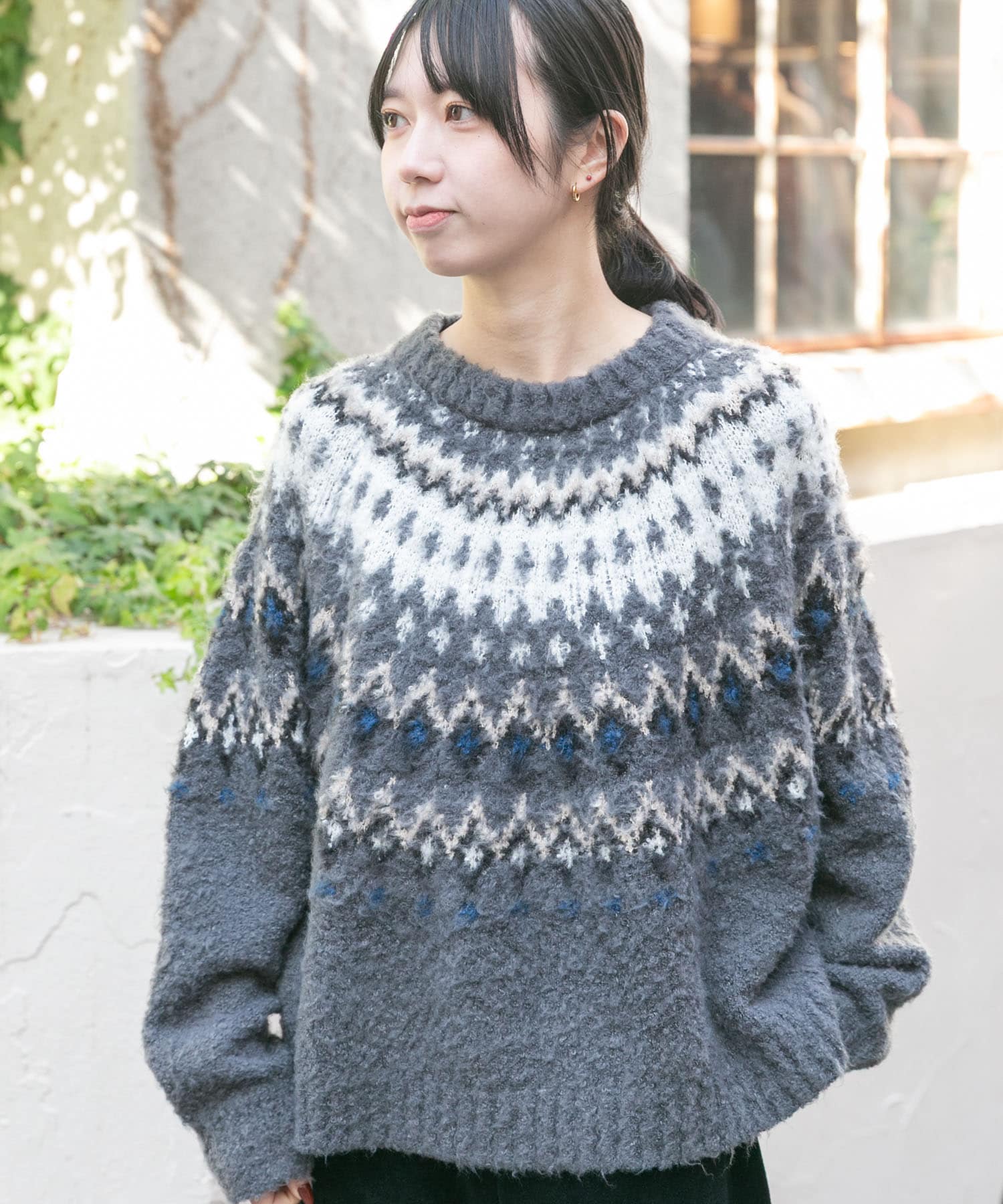 身長：161cm サイズ：one