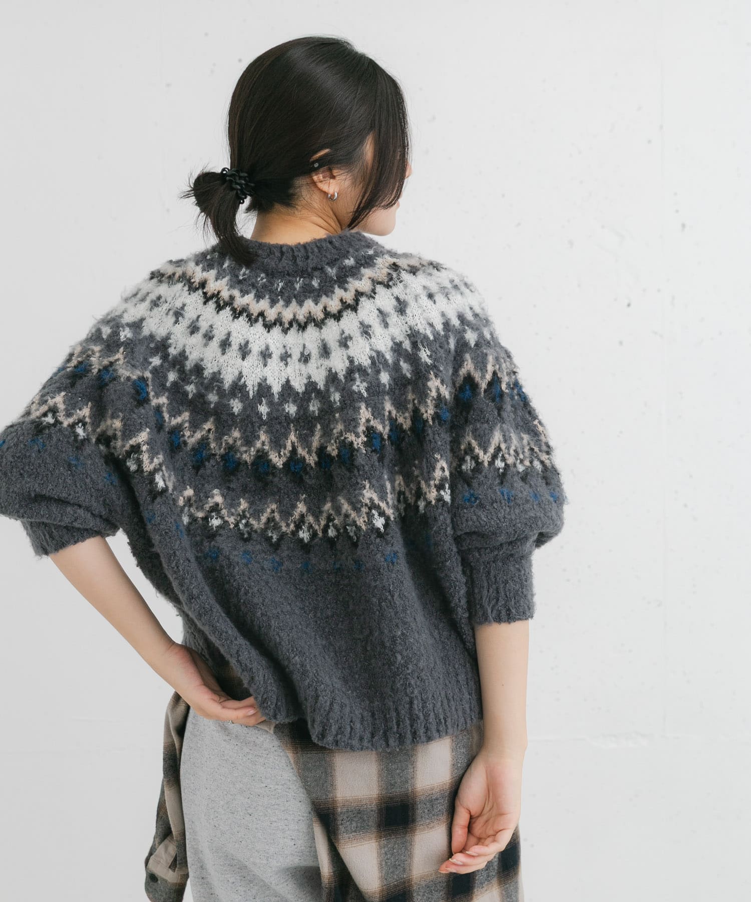 身長：169cm サイズ：one