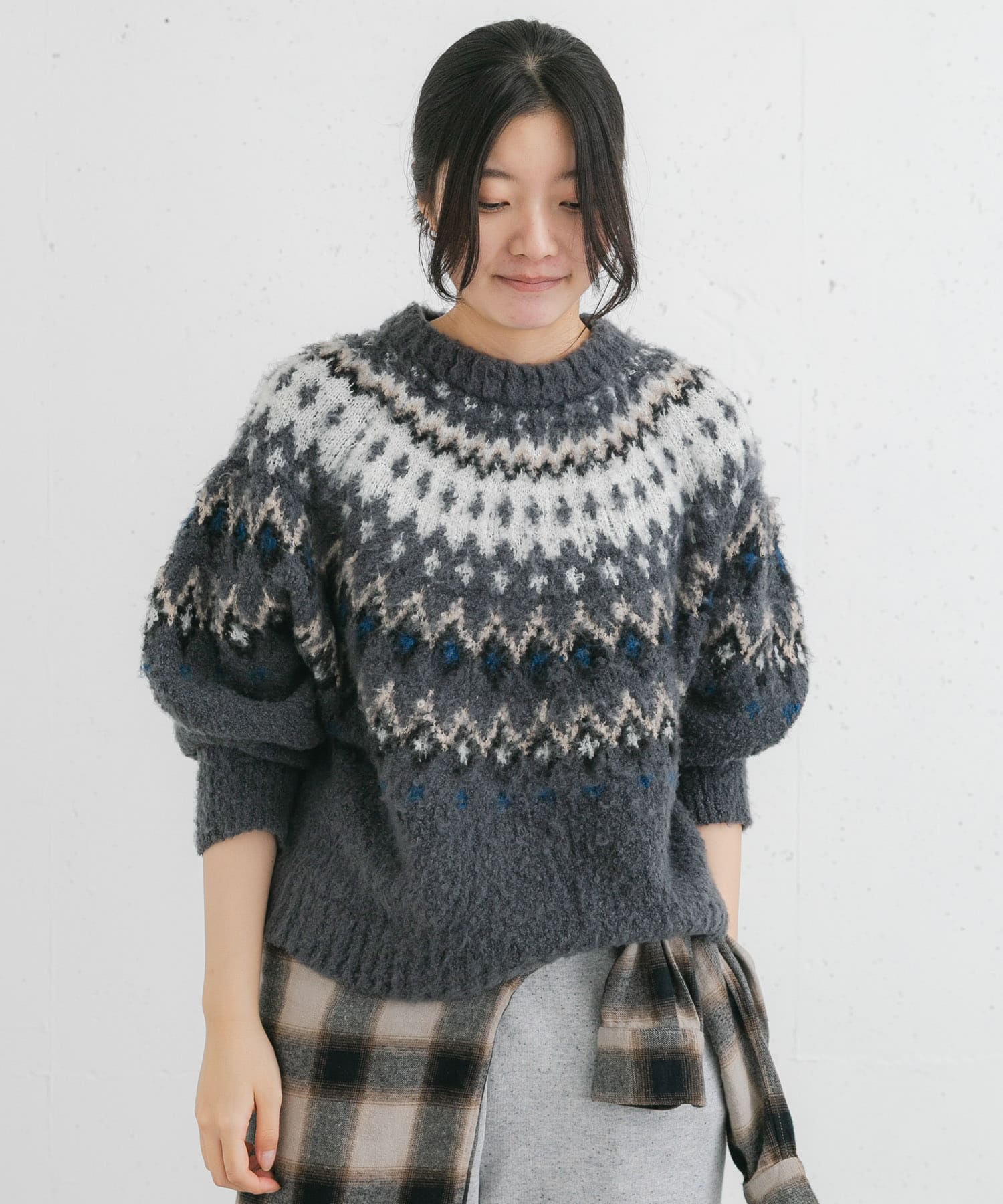 身長：169cm サイズ：one