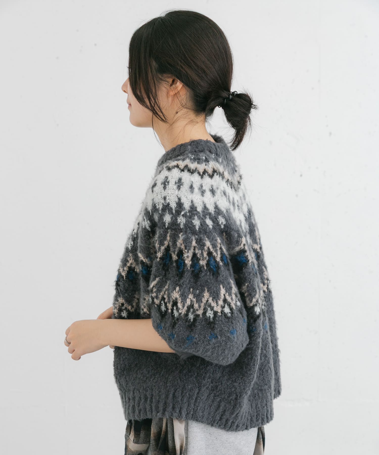 身長：169cm サイズ：one