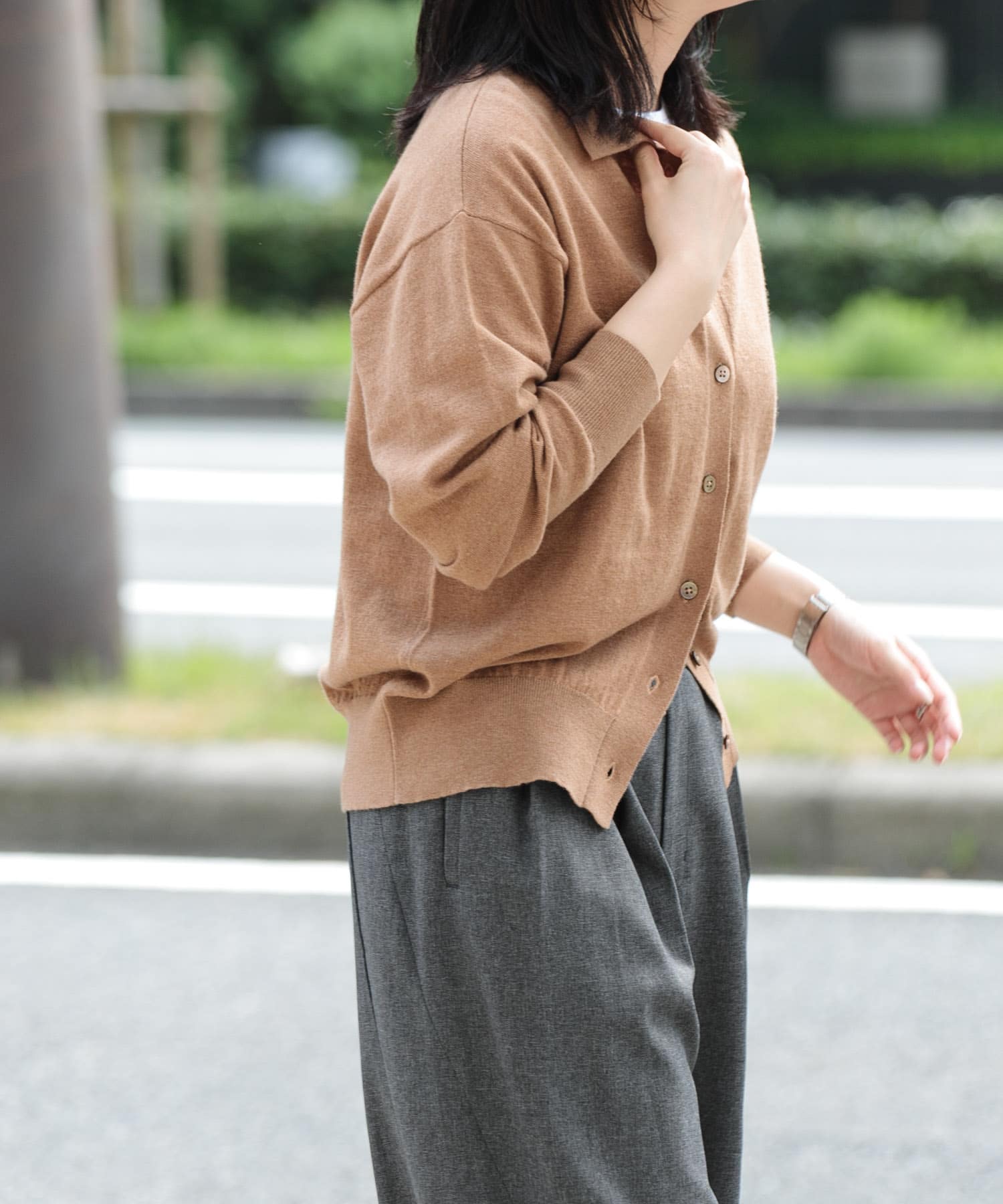 身長：169cm サイズ：one