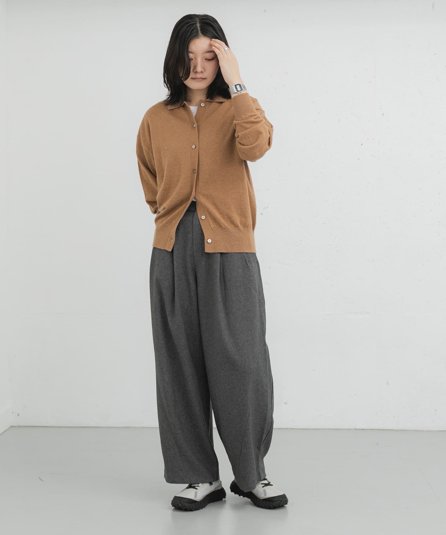 身長：169cm サイズ：one