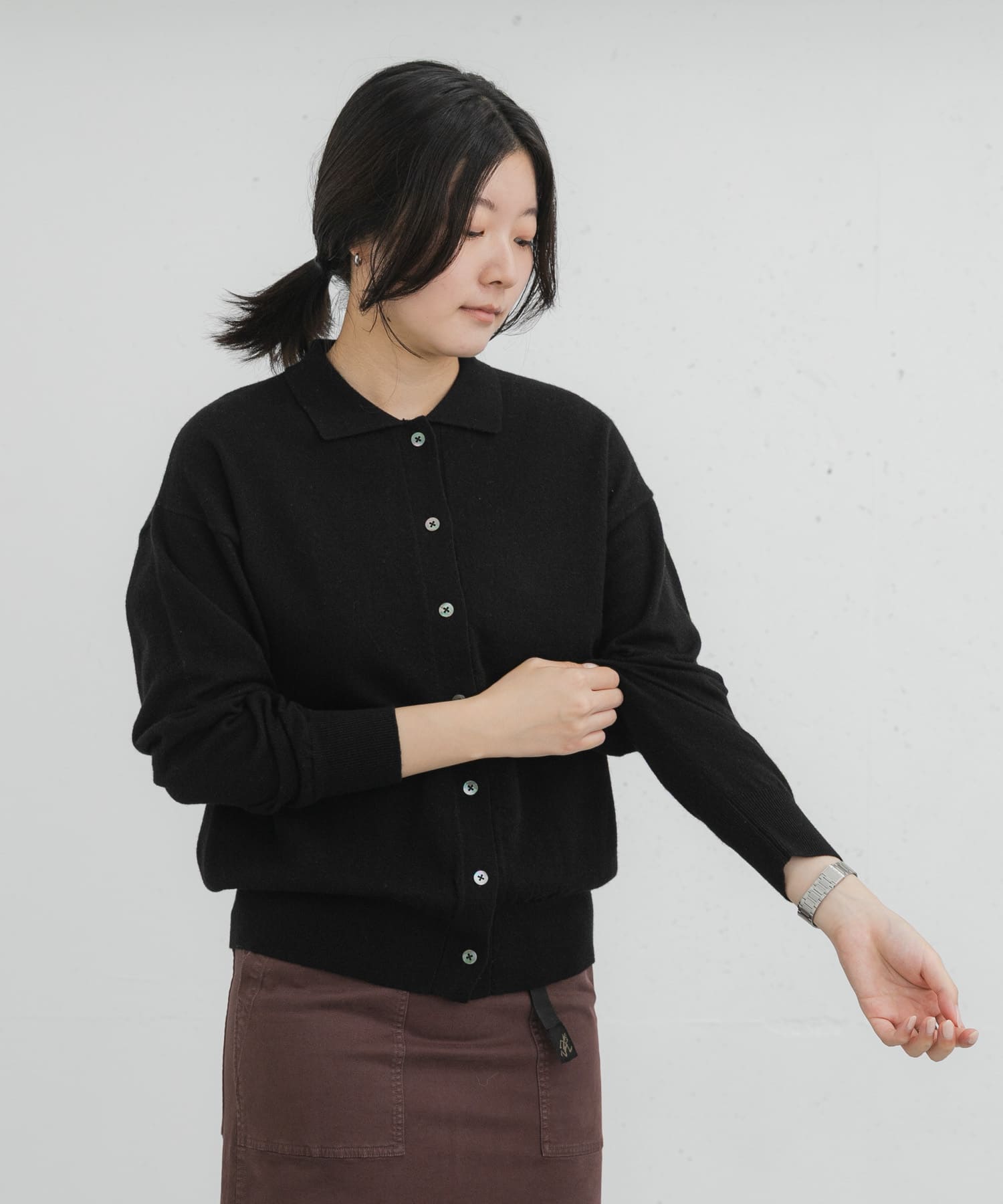 身長：169cm サイズ：one