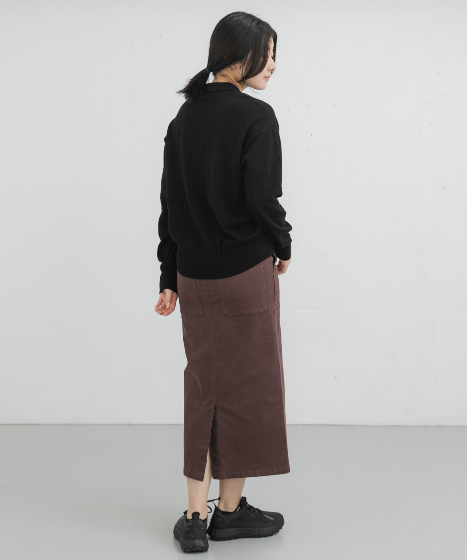 身長：169cm サイズ：one