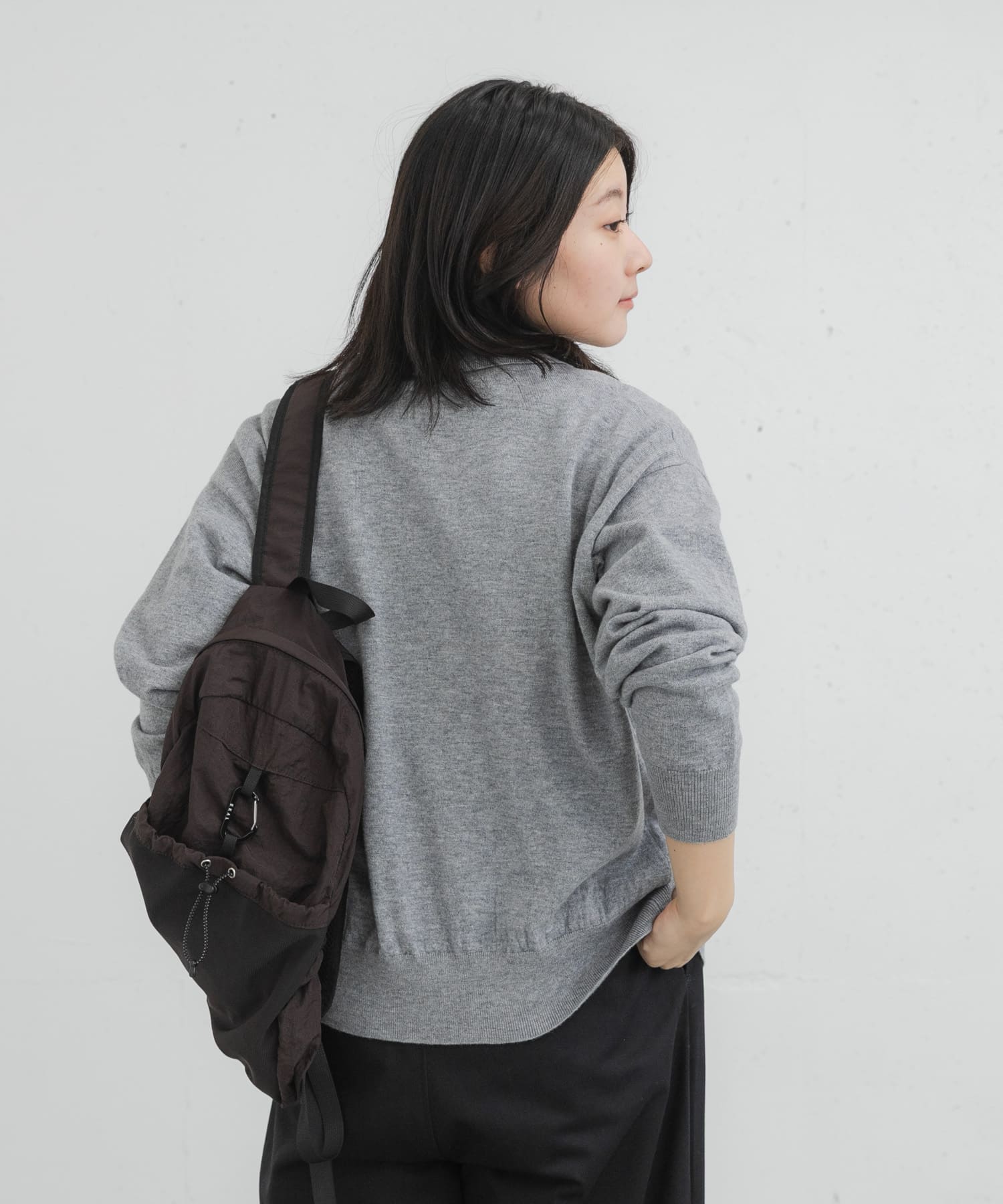 身長：169cm サイズ：one