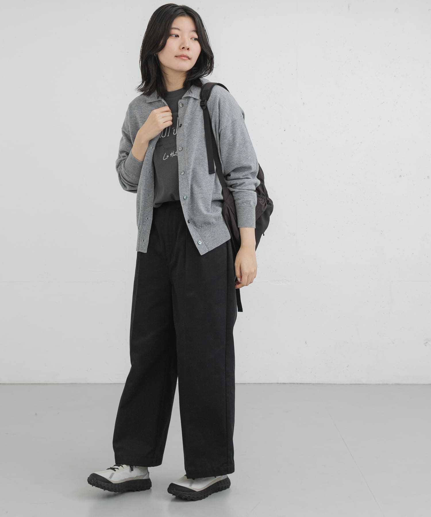 身長：169cm サイズ：one