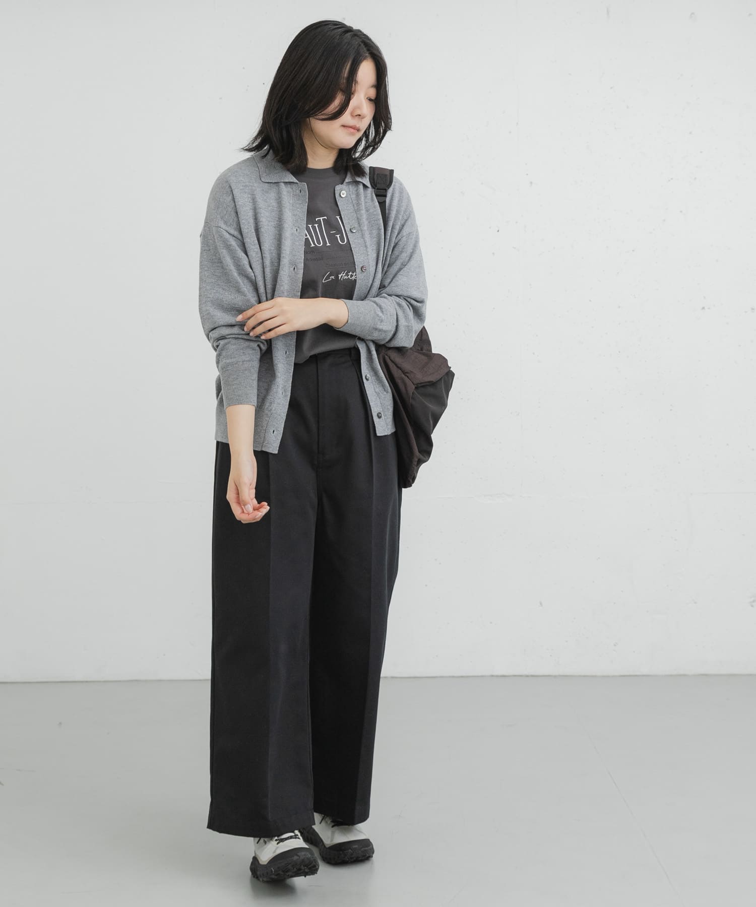 身長：169cm サイズ：one