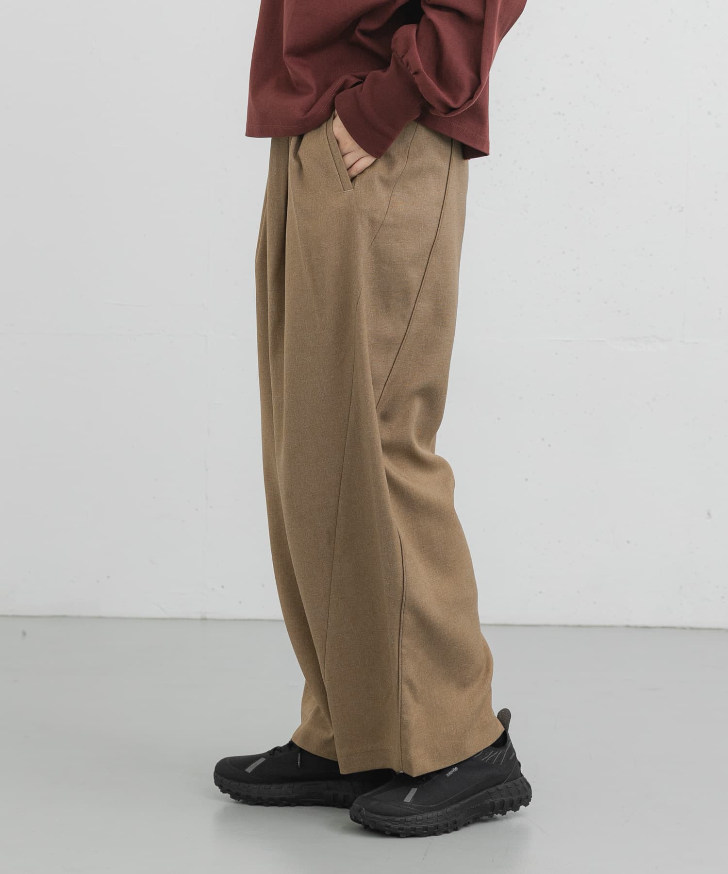 身長：169cm サイズ：one