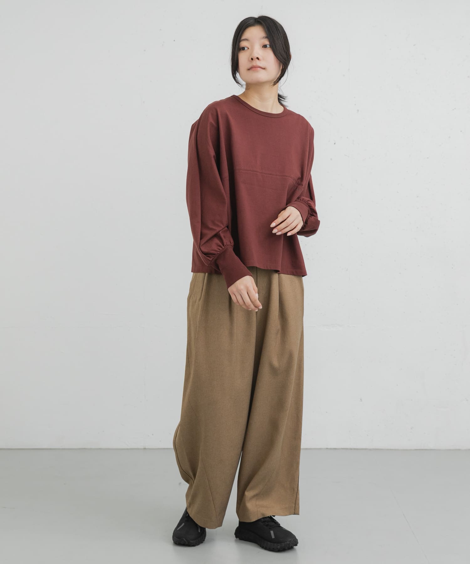 身長：169cm サイズ：one