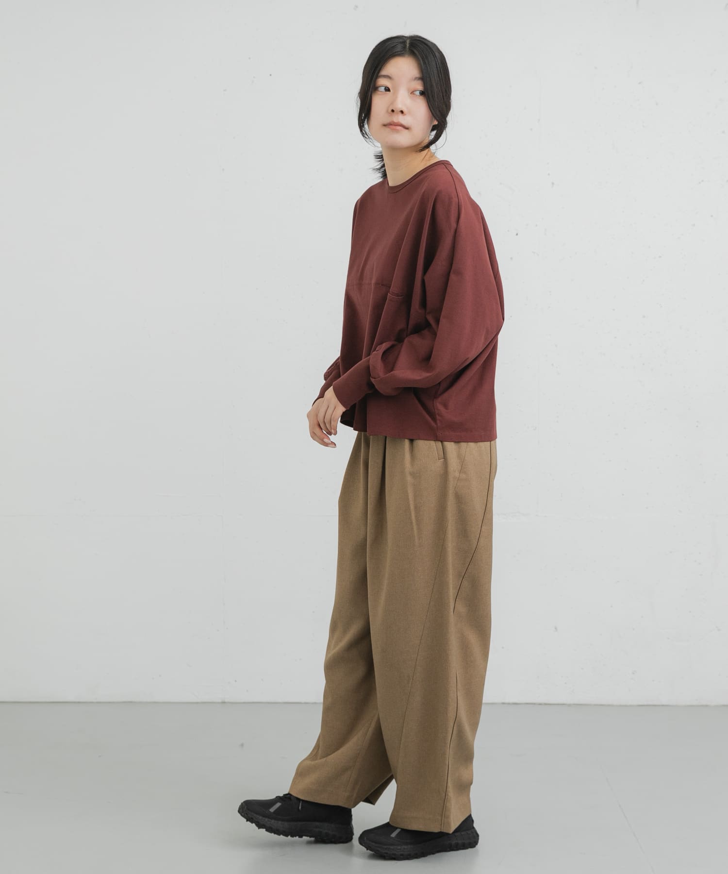 身長：169cm サイズ：one