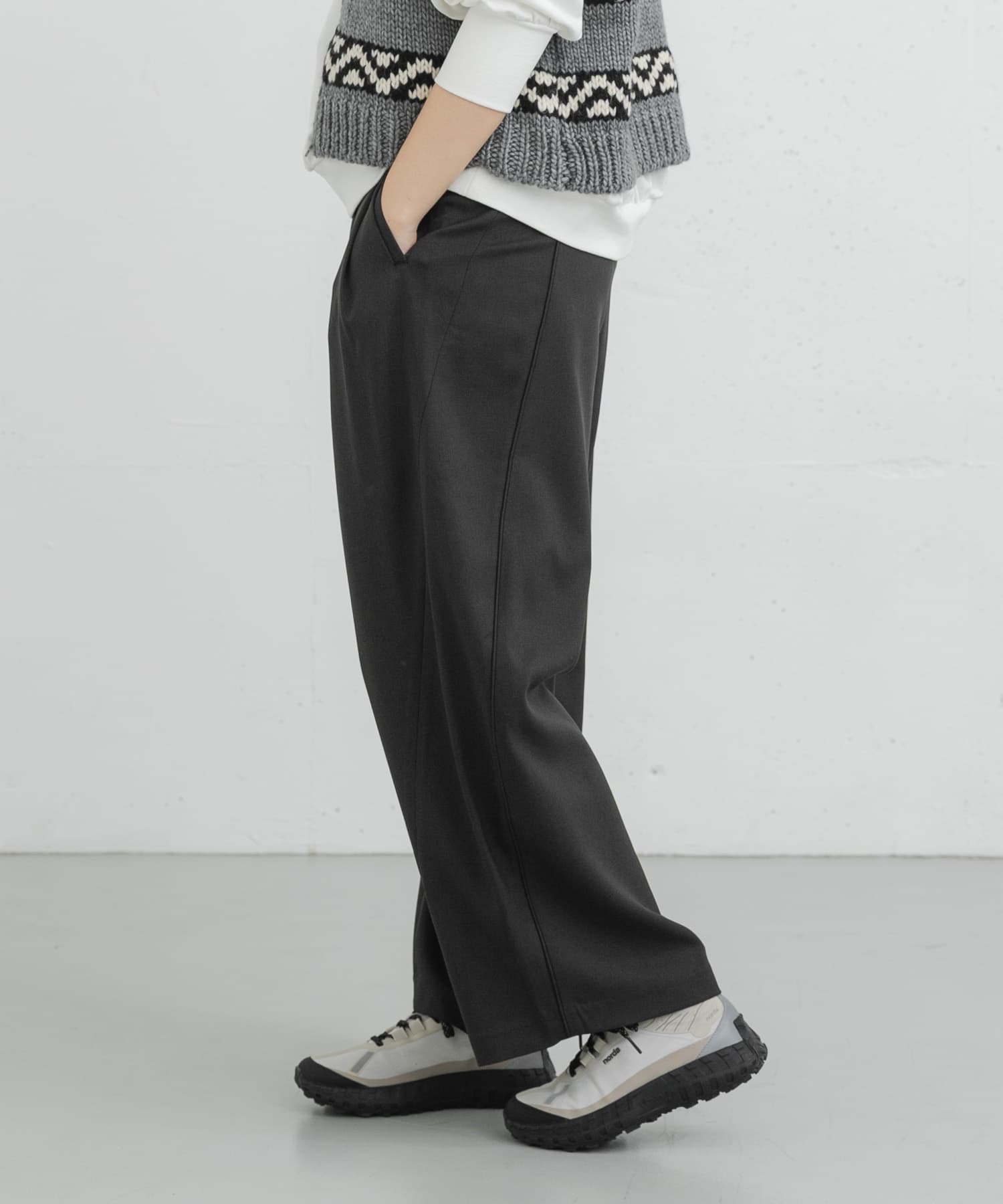 身長：169cm サイズ：one