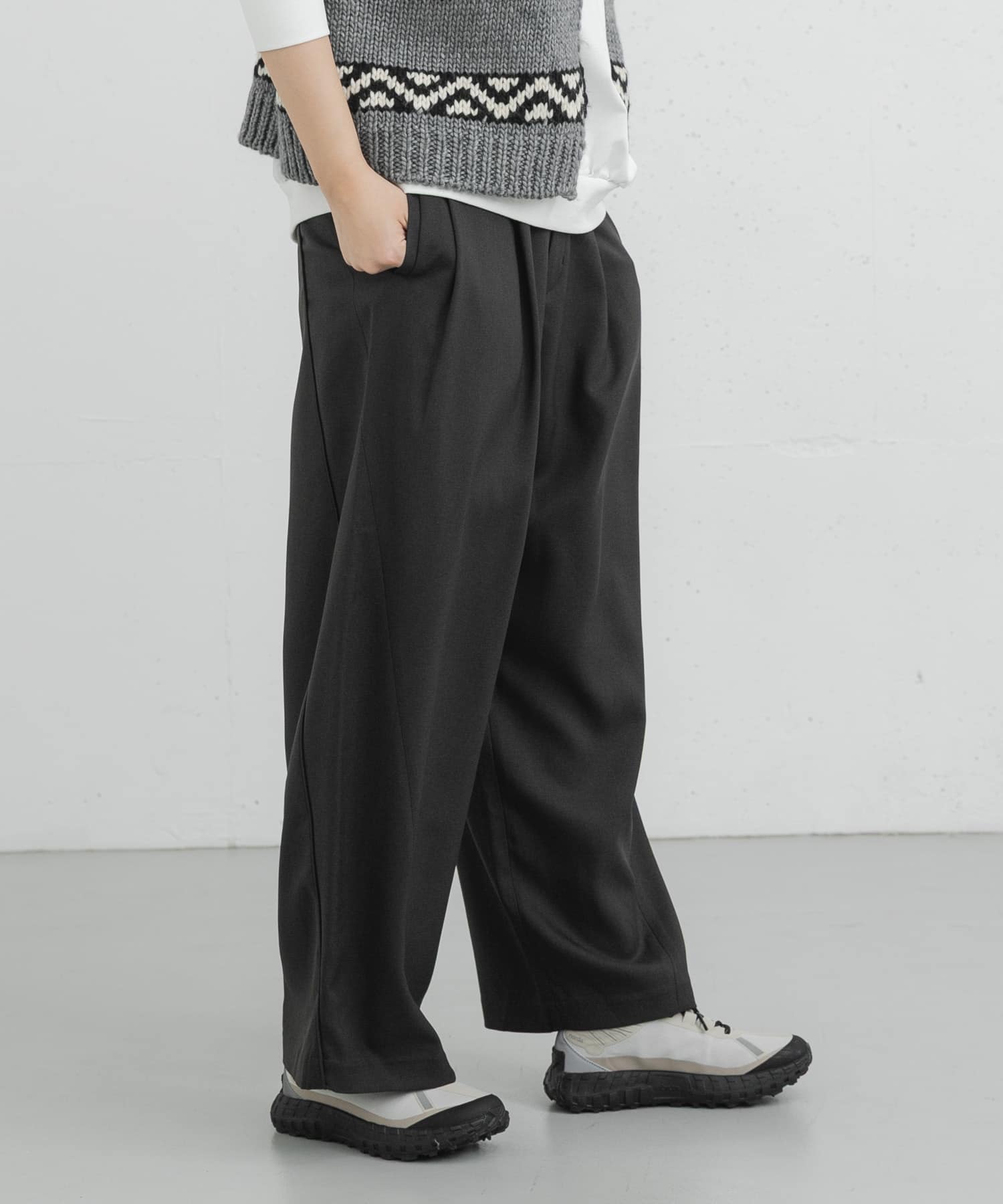 身長：169cm サイズ：one