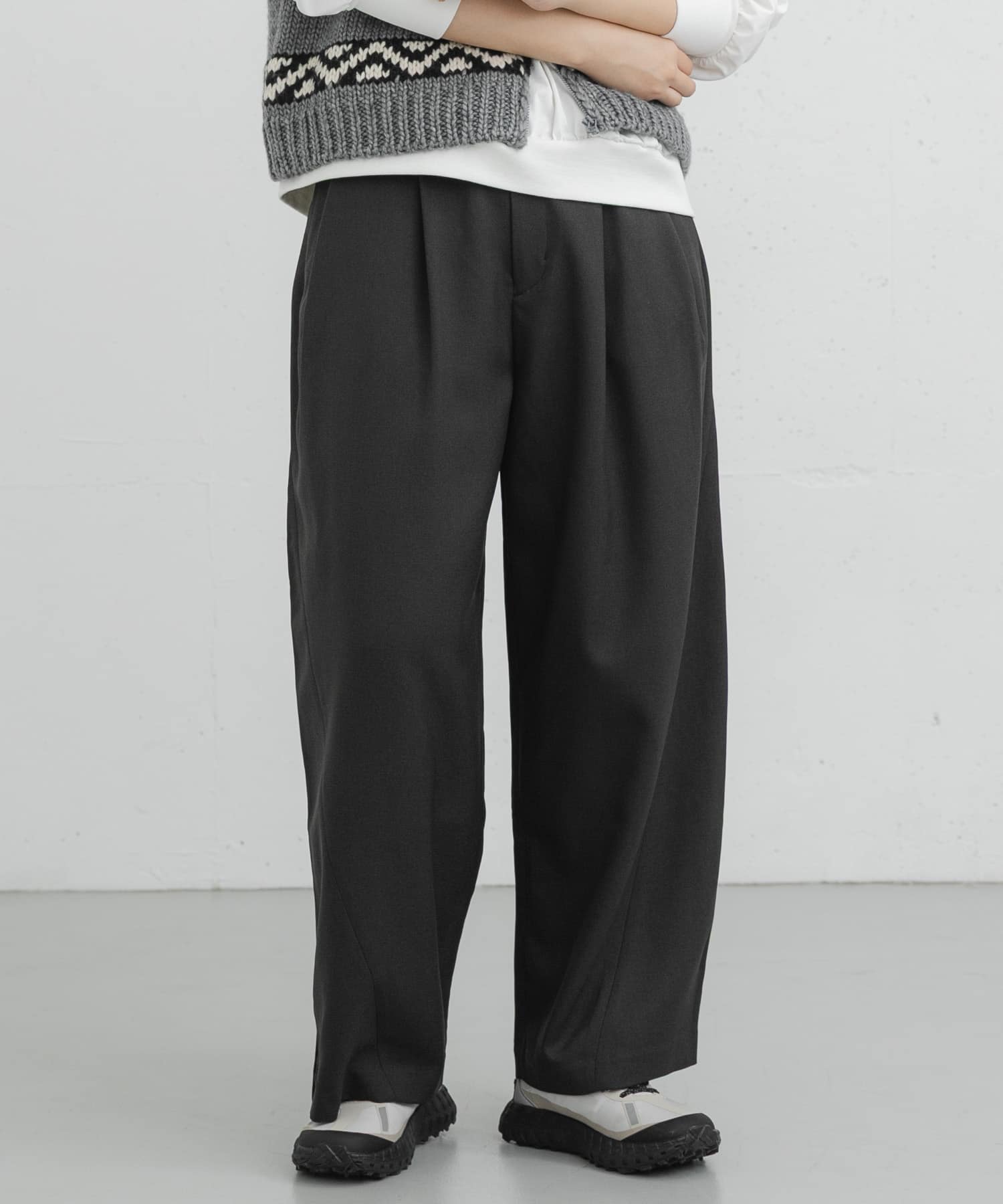 身長：169cm サイズ：one