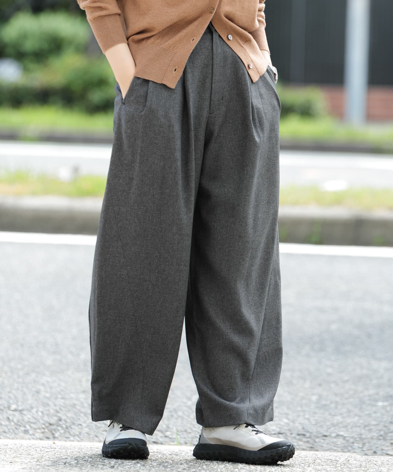 身長：169cm サイズ：one